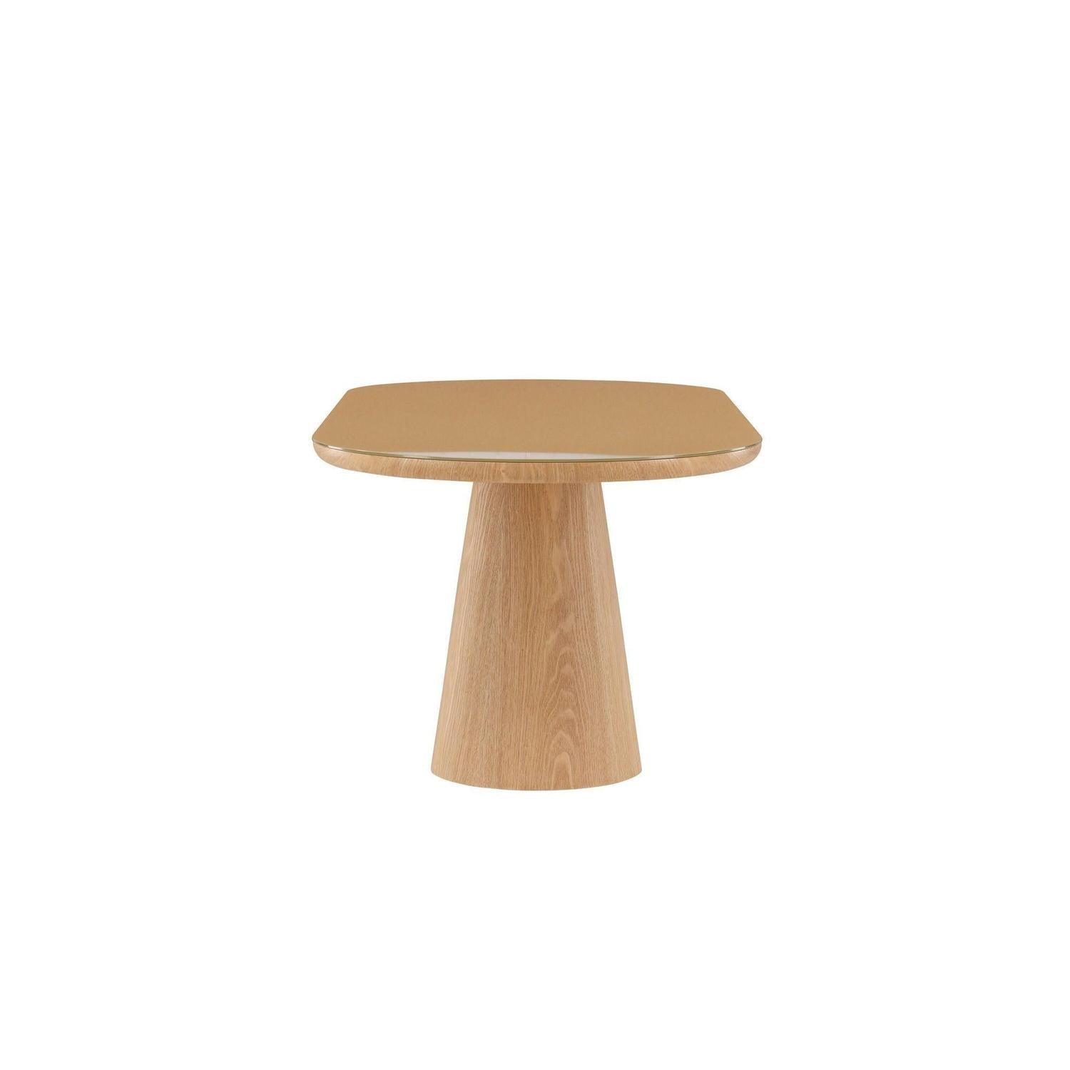 Esstisch Castor Oval 200x90cm - Natur-Esstische Oval-Venture Home-le canapé