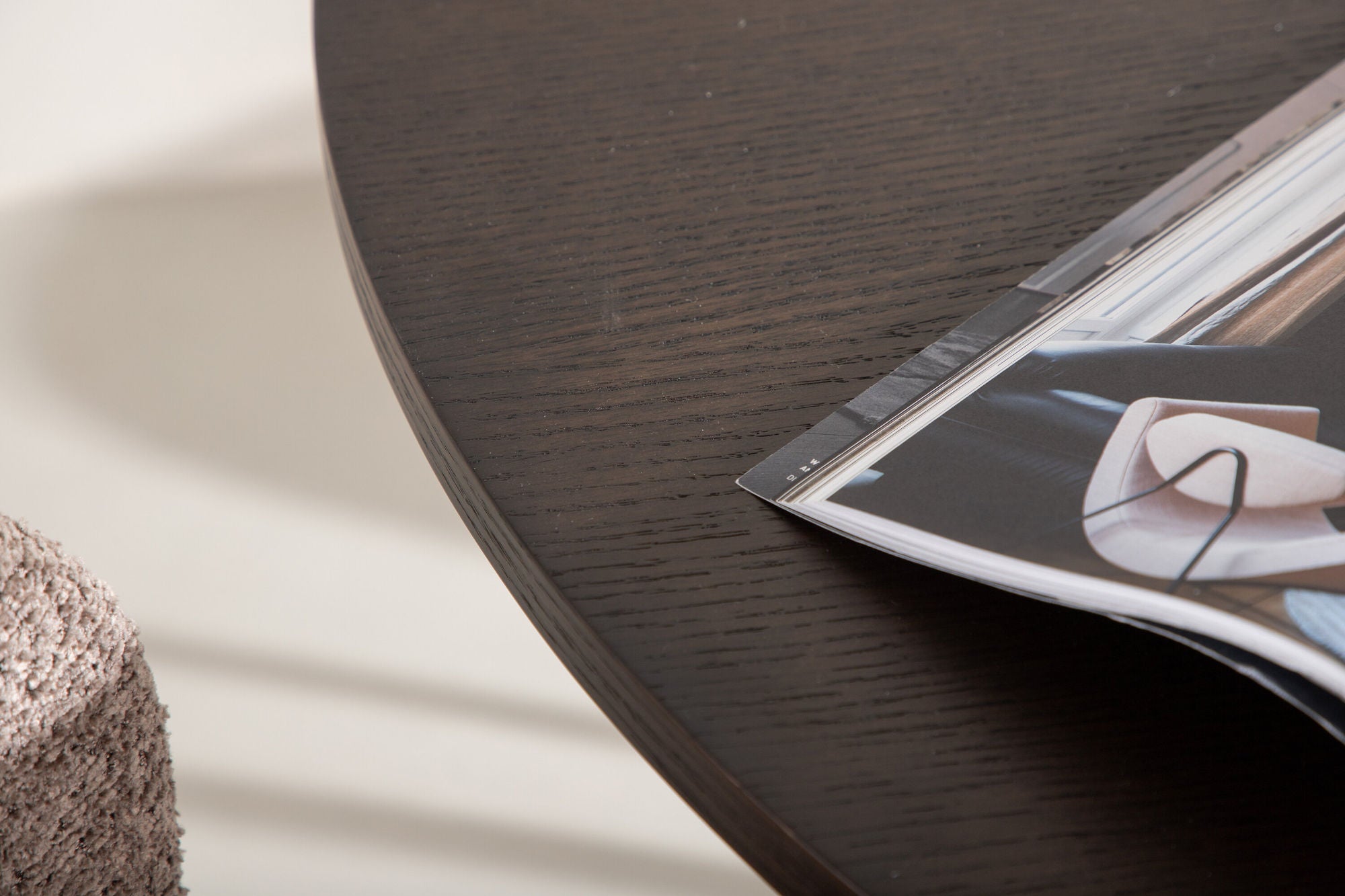 Esstisch Copenhagen Ø115cm - Mokka-Esstisch Rund-Venture Home-le canapé