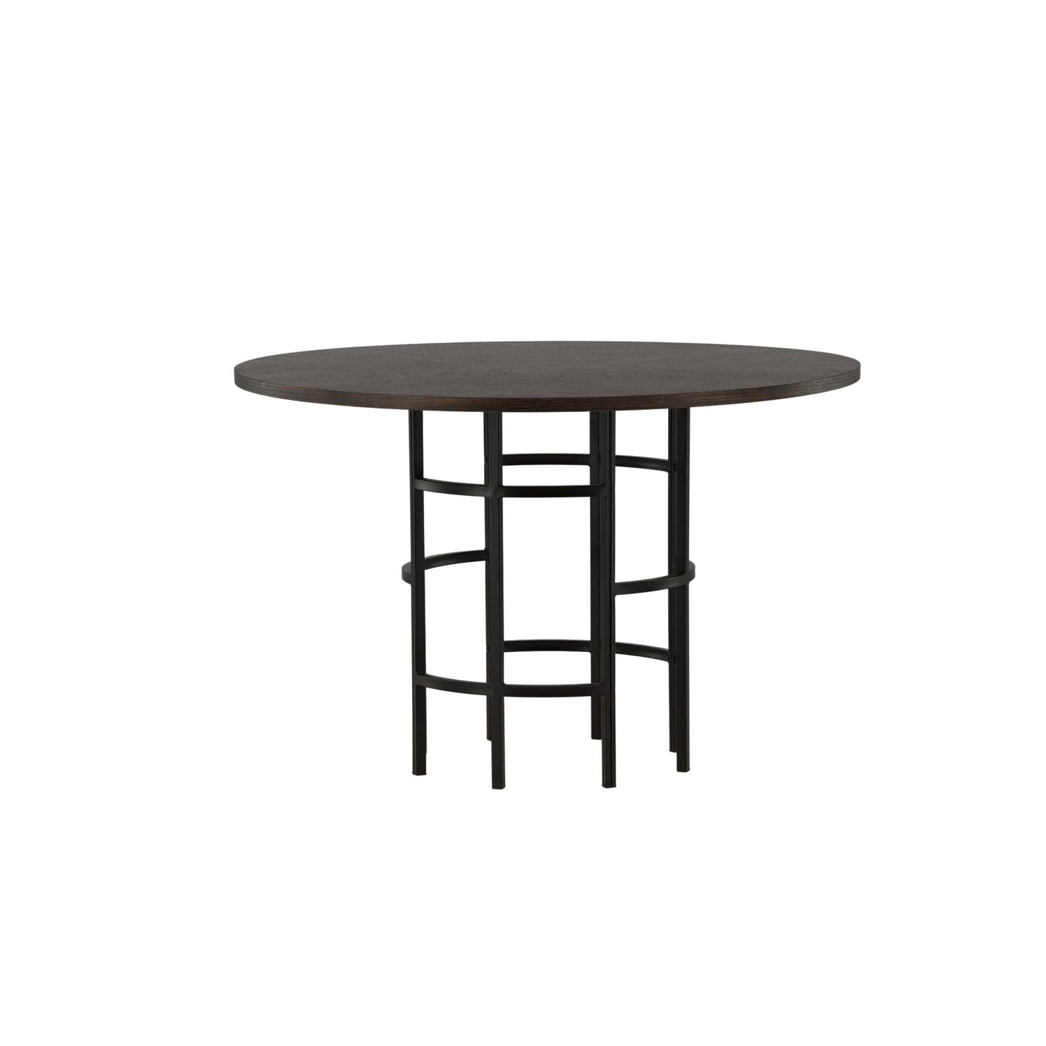 Esstisch Copenhagen Ø115cm - Mokka-Esstische Rund-Venture Home-le canapé