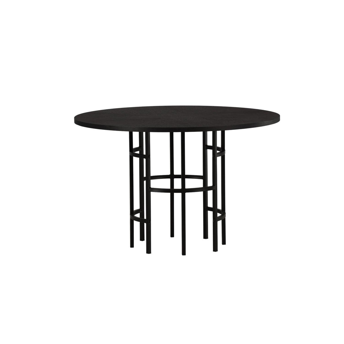 Esstisch Copenhagen Ø115cm - Schwarz-Esstische Rund-Venture Home-le canapé