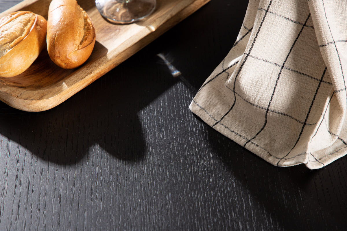 Esstisch Copenhagen Ø115cm - Schwarz-Esstische Rund-Venture Home-le canapé