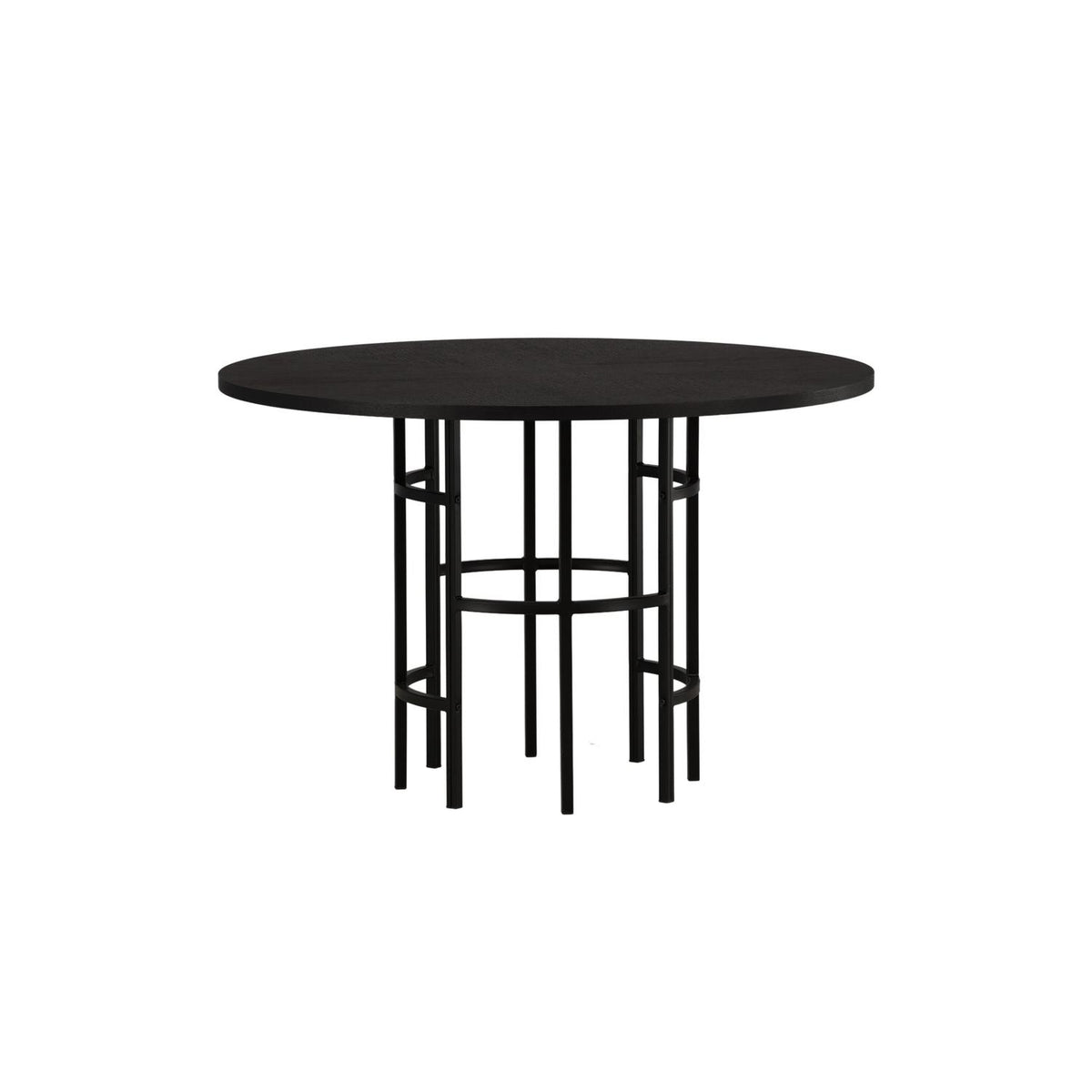 Esstisch Copenhagen Ø115cm - Schwarz-Esstische Rund-Venture Home-le canapé
