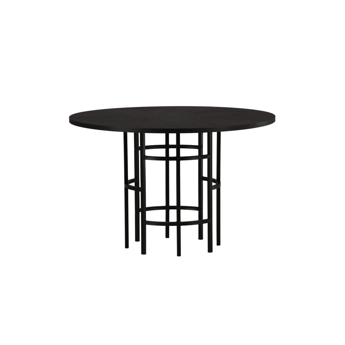 Esstisch Copenhagen Ø115cm - Schwarz-Esstische Rund-Venture Home-le canapé