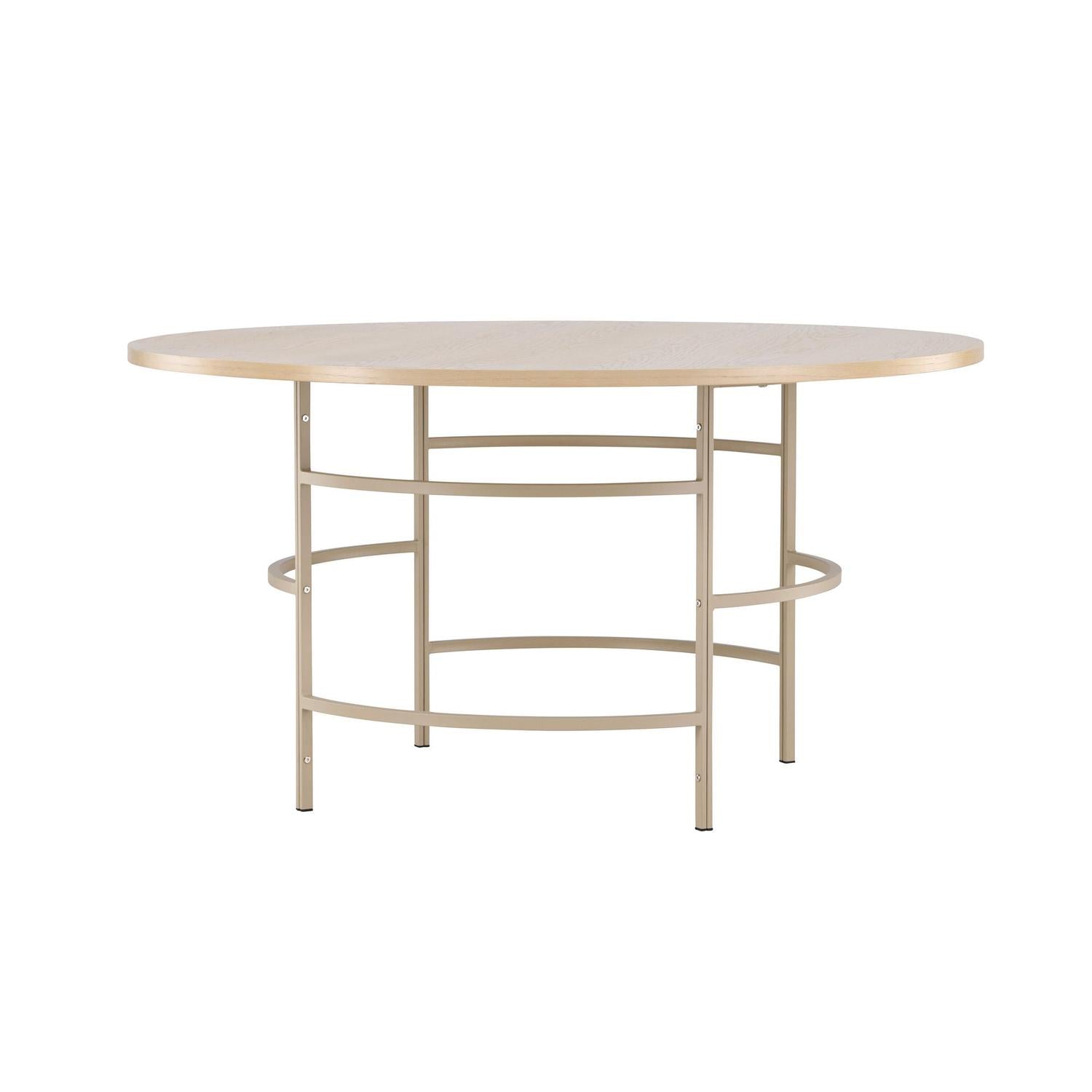 Esstisch Copenhagen Ø140cm - Cremeweiß-Esstische Rund-Venture Home-le canapé