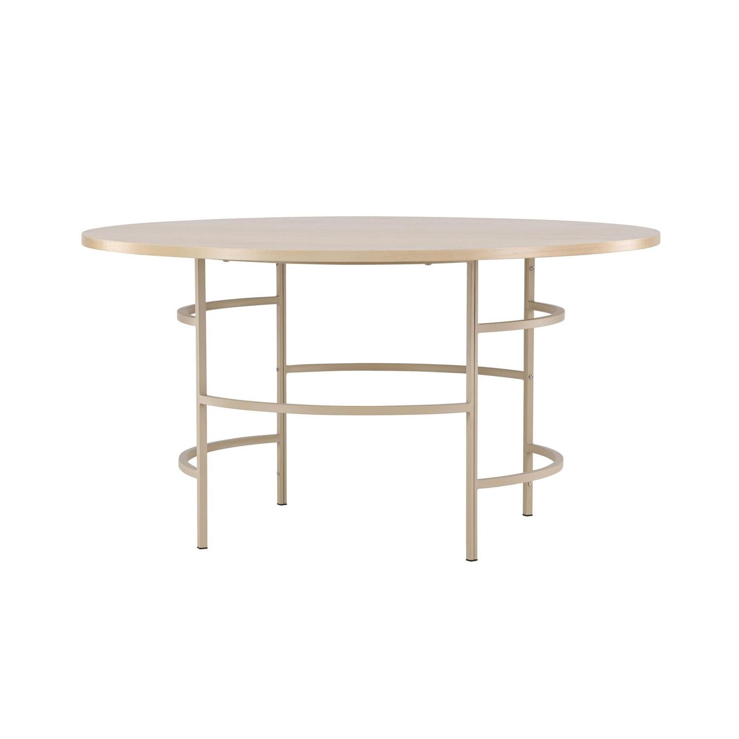 Esstisch Copenhagen Ø140cm - Cremeweiß-Esstische Rund-Venture Home-le canapé