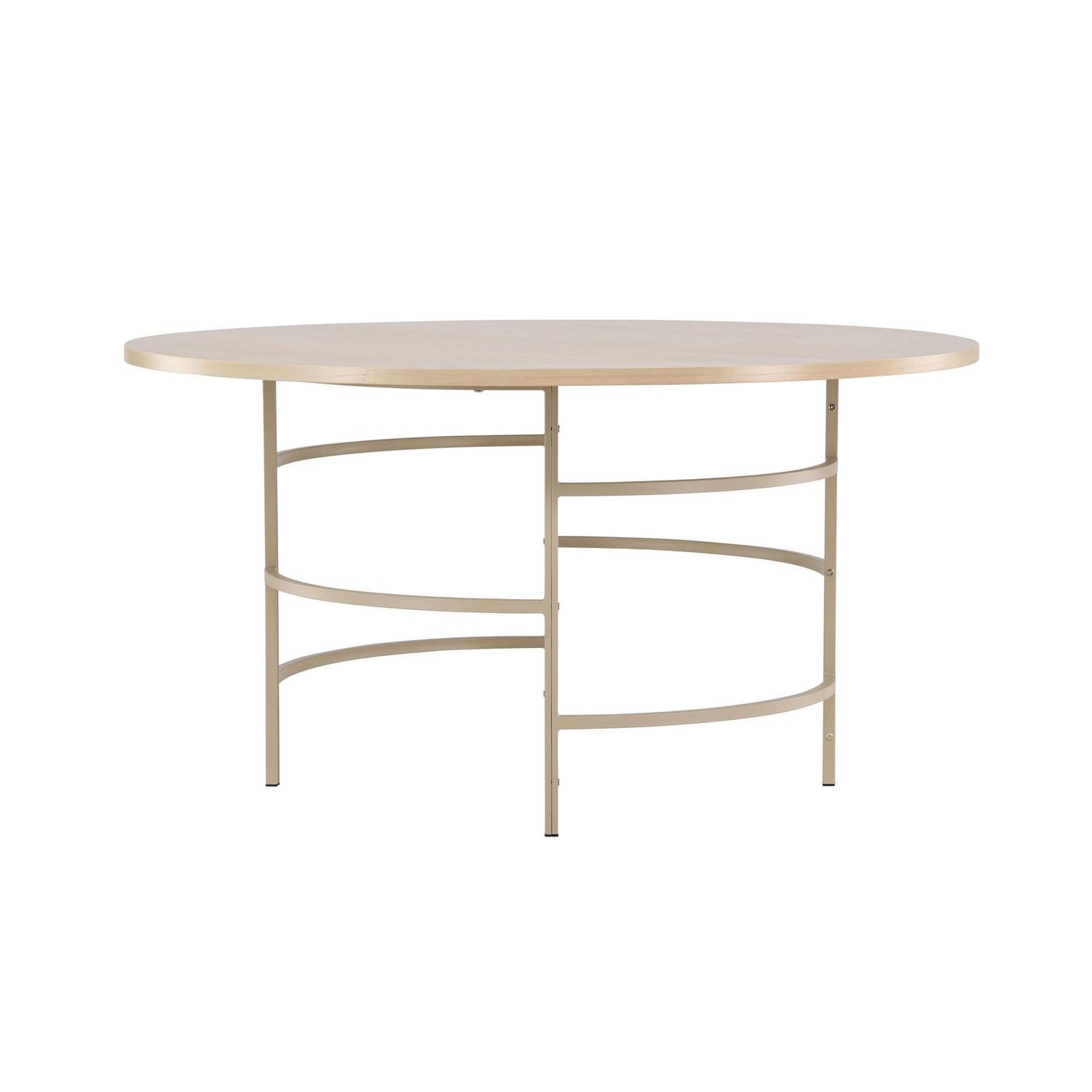 Esstisch Copenhagen Ø140cm - Cremeweiß-Esstische Rund-Venture Home-le canapé