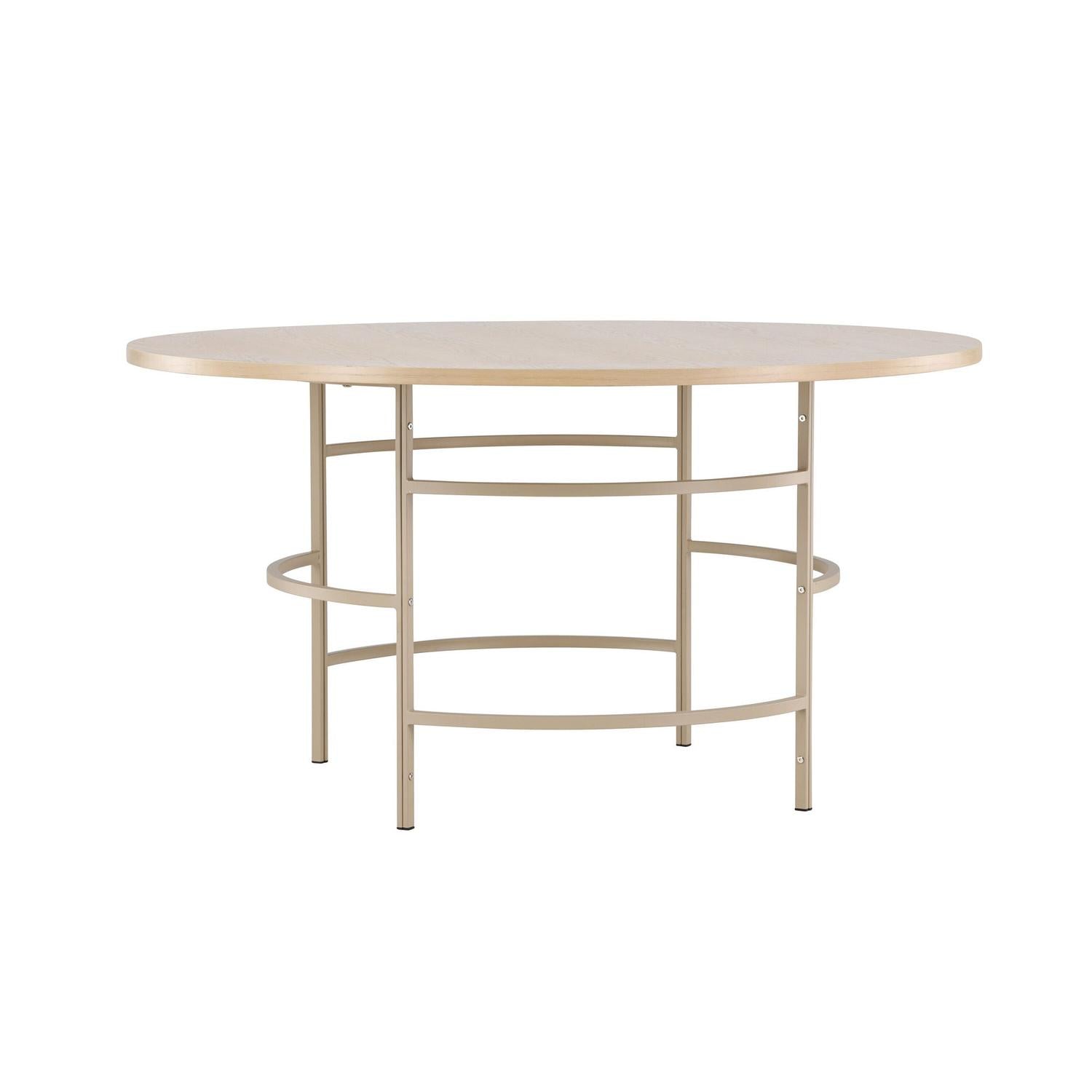 Esstisch Copenhagen Ø140cm - Cremeweiß-Esstische Rund-Venture Home-le canapé