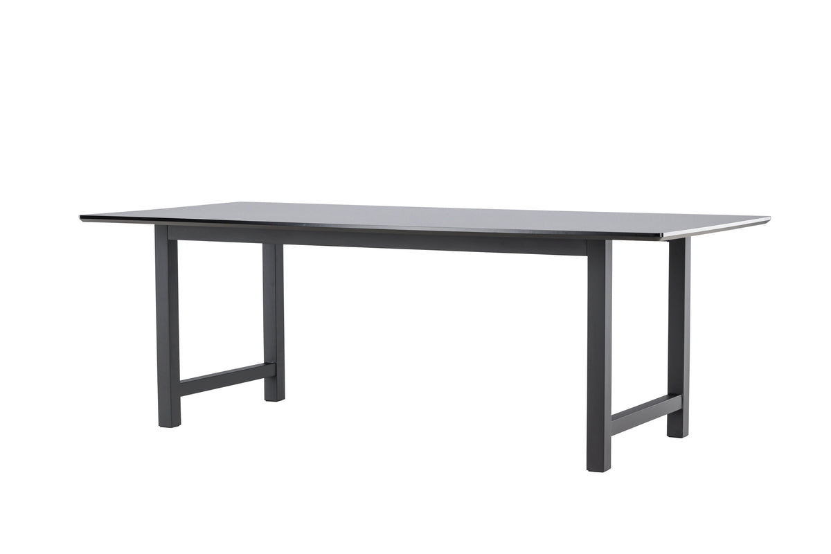 Esstisch Count 220cm - Schwarz-Esstische Rechteckig-Venture Home-le canapé