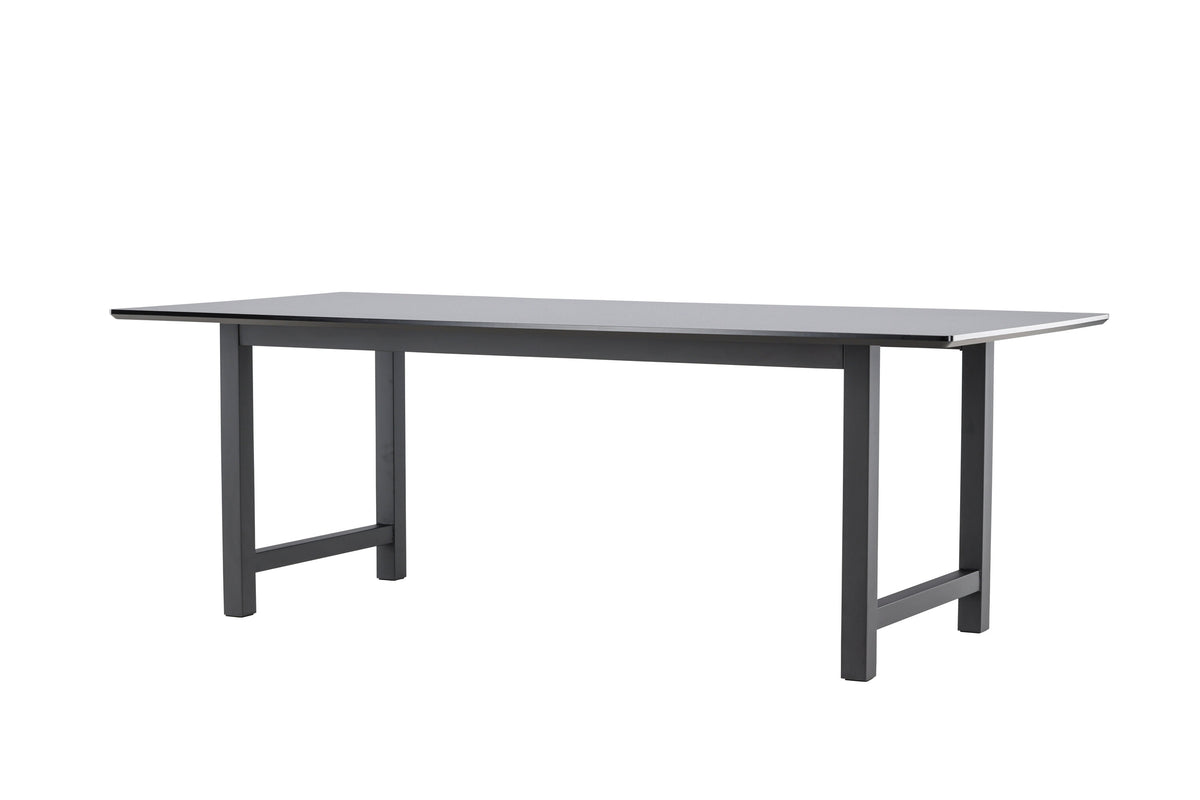 Esstisch Count 220cm - Schwarz-Esstische Rechteckig-Venture Home-le canapé