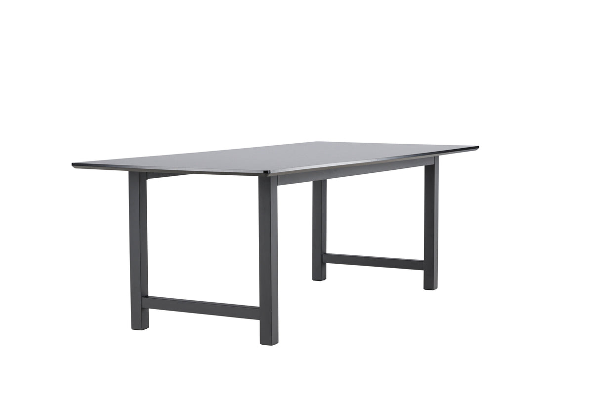 Esstisch Count 220cm - Schwarz-Esstische Rechteckig-Venture Home-le canapé