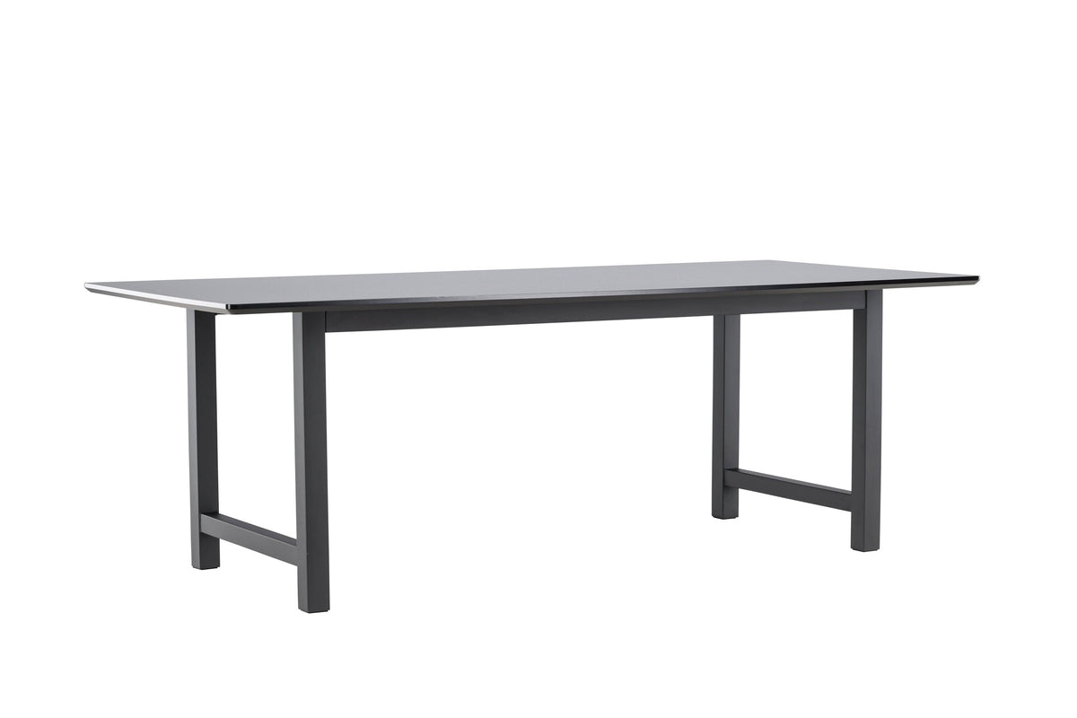 Esstisch Count 220cm - Schwarz-Esstische Rechteckig-Venture Home-le canapé