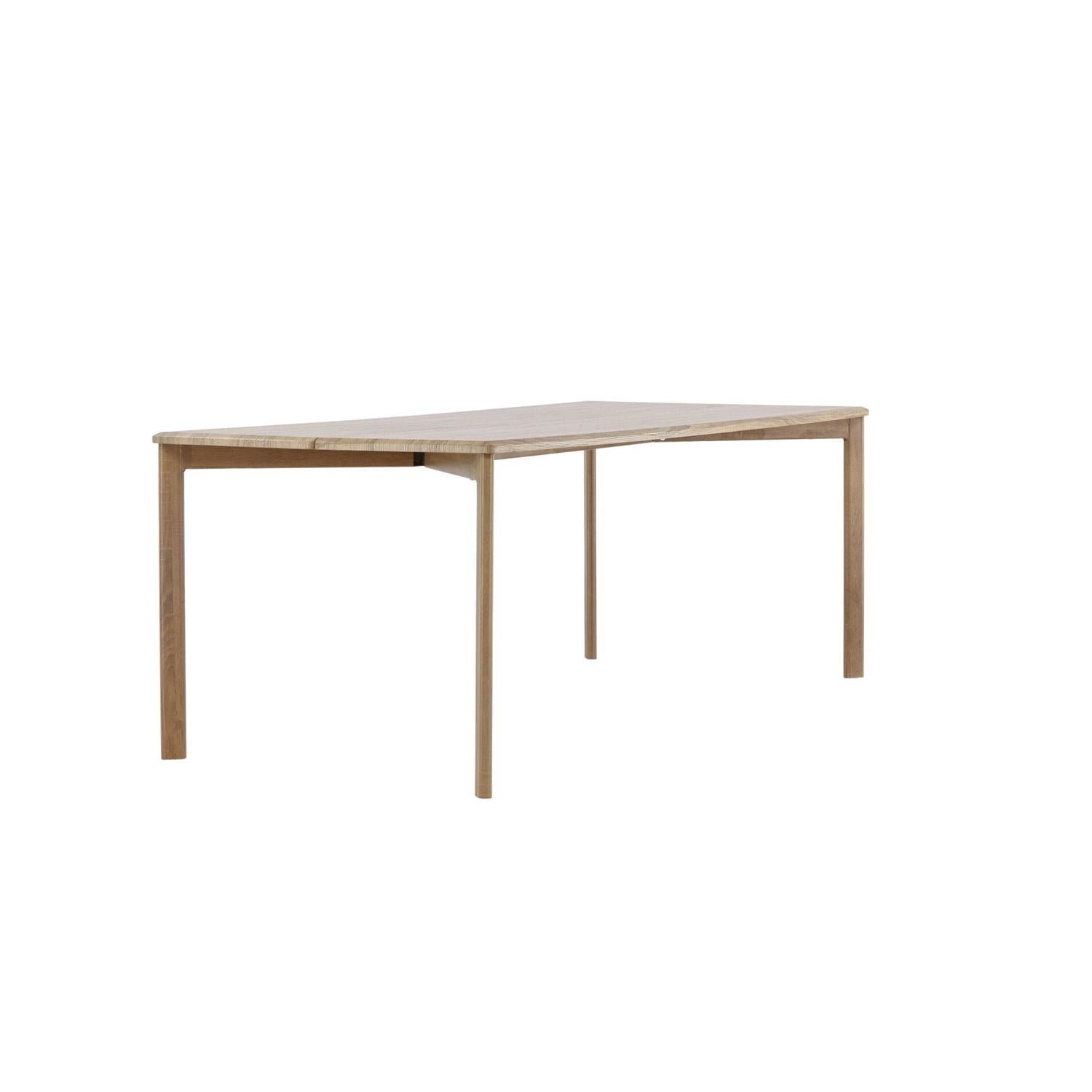 Esstisch Damon 200*90cm - Hellbraun-Esstisch Rechteckig-Venture Home-le canapé