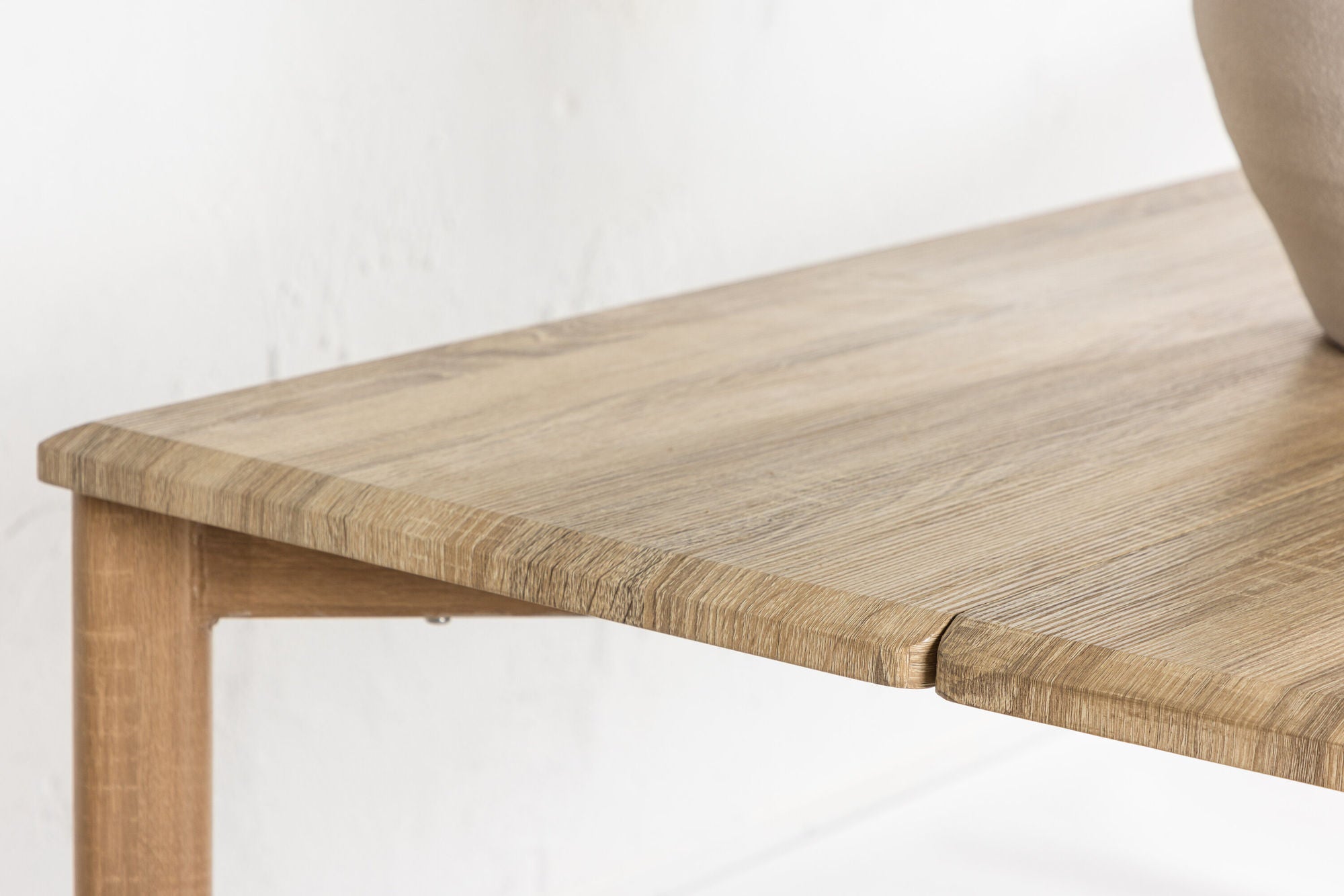 Esstisch Damon 200*90cm - Hellbraun-Esstisch Rechteckig-Venture Home-le canapé