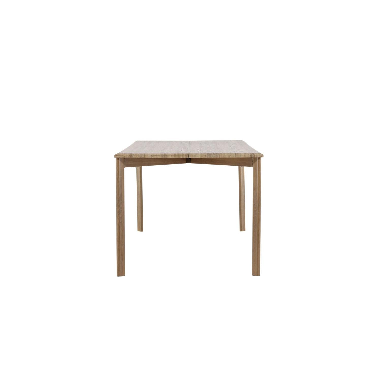 Esstisch Damon 200*90cm - Hellbraun-Esstisch Rechteckig-Venture Home-le canapé