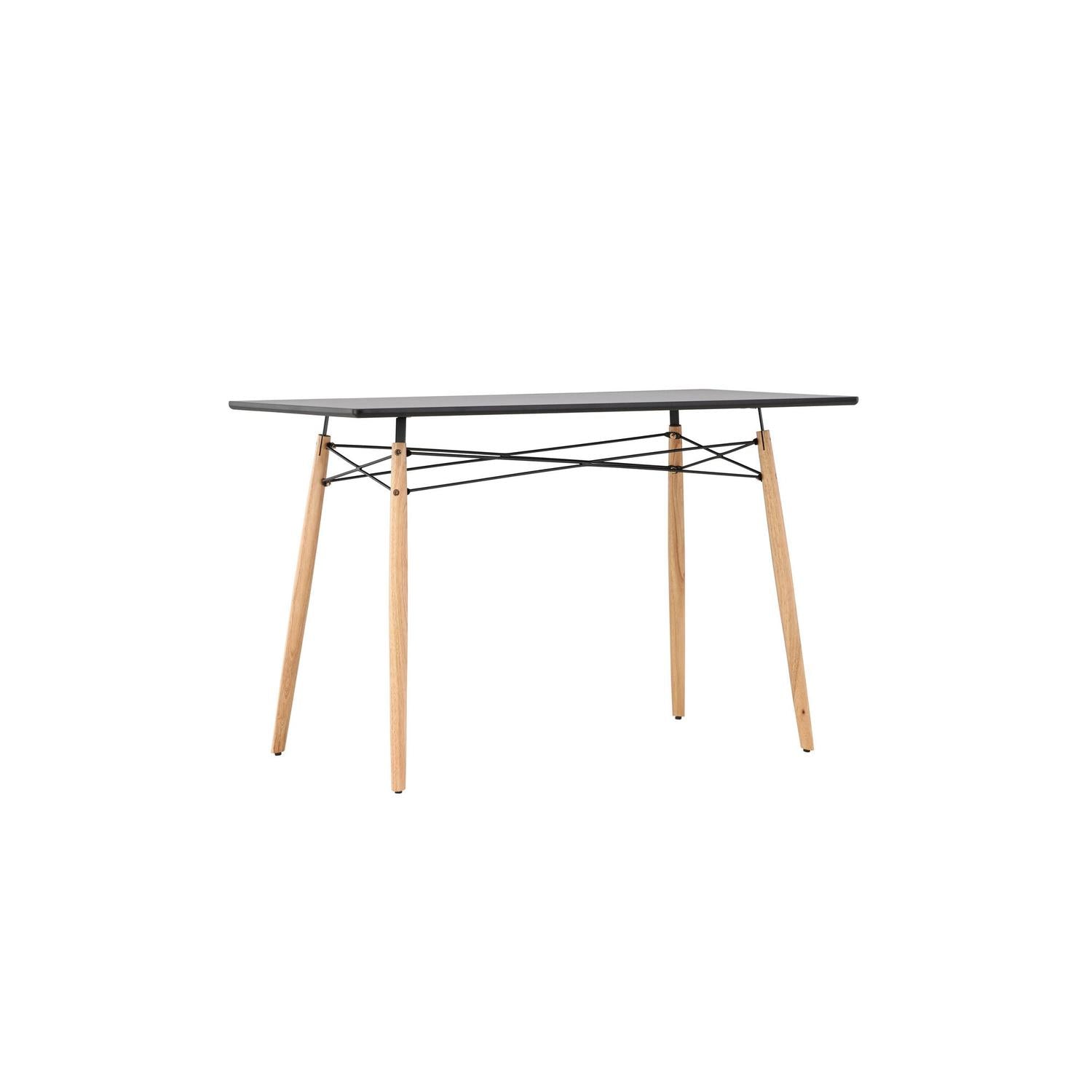 Esstisch Danburi Rechteckig 120*60cm - Schwarz-Esstisch Rechteckig-Venture Home-le canapé