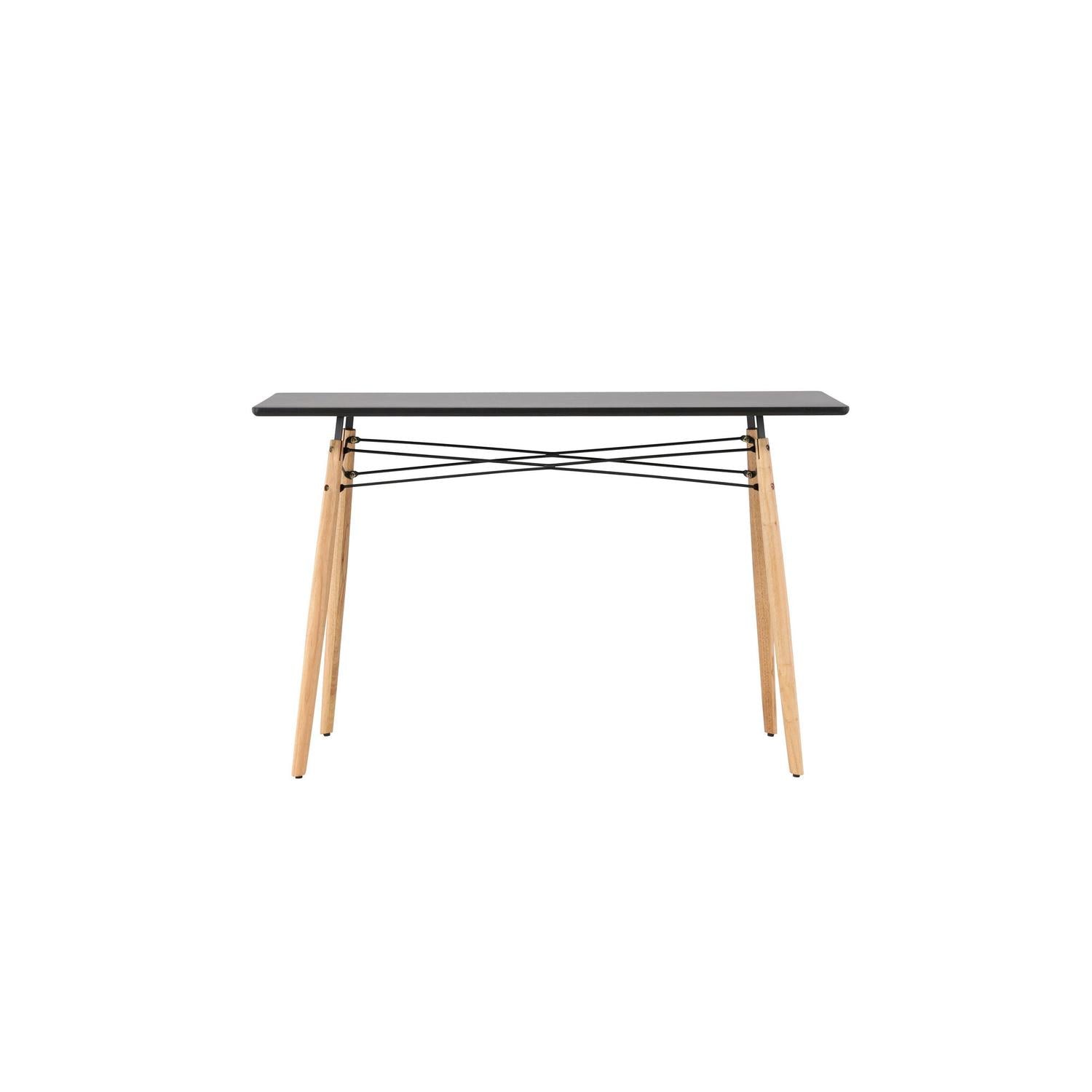 Esstisch Danburi Rechteckig 120*60cm - Schwarz-Esstisch Rechteckig-Venture Home-le canapé