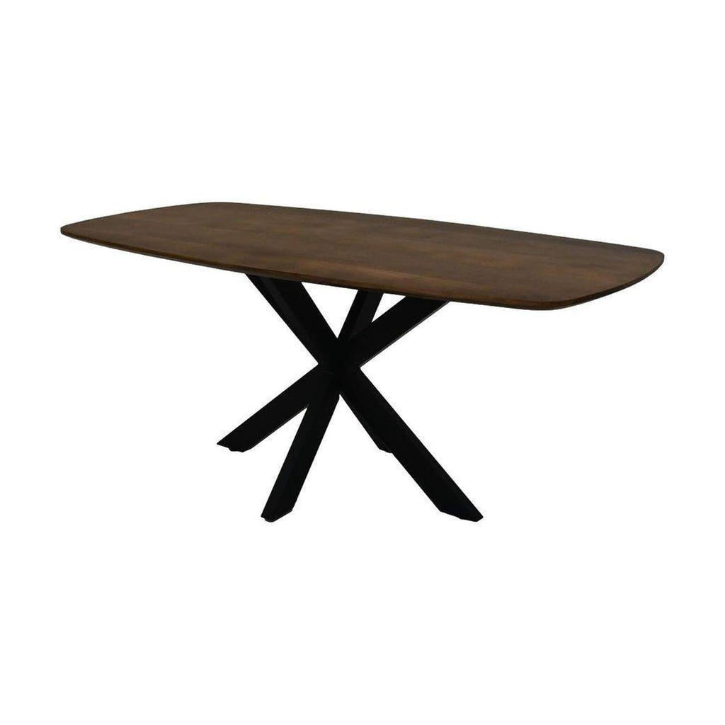 Esstisch Dänisch 220*110cm - Natur/Schwarz8720956601008Esstisch Oval
