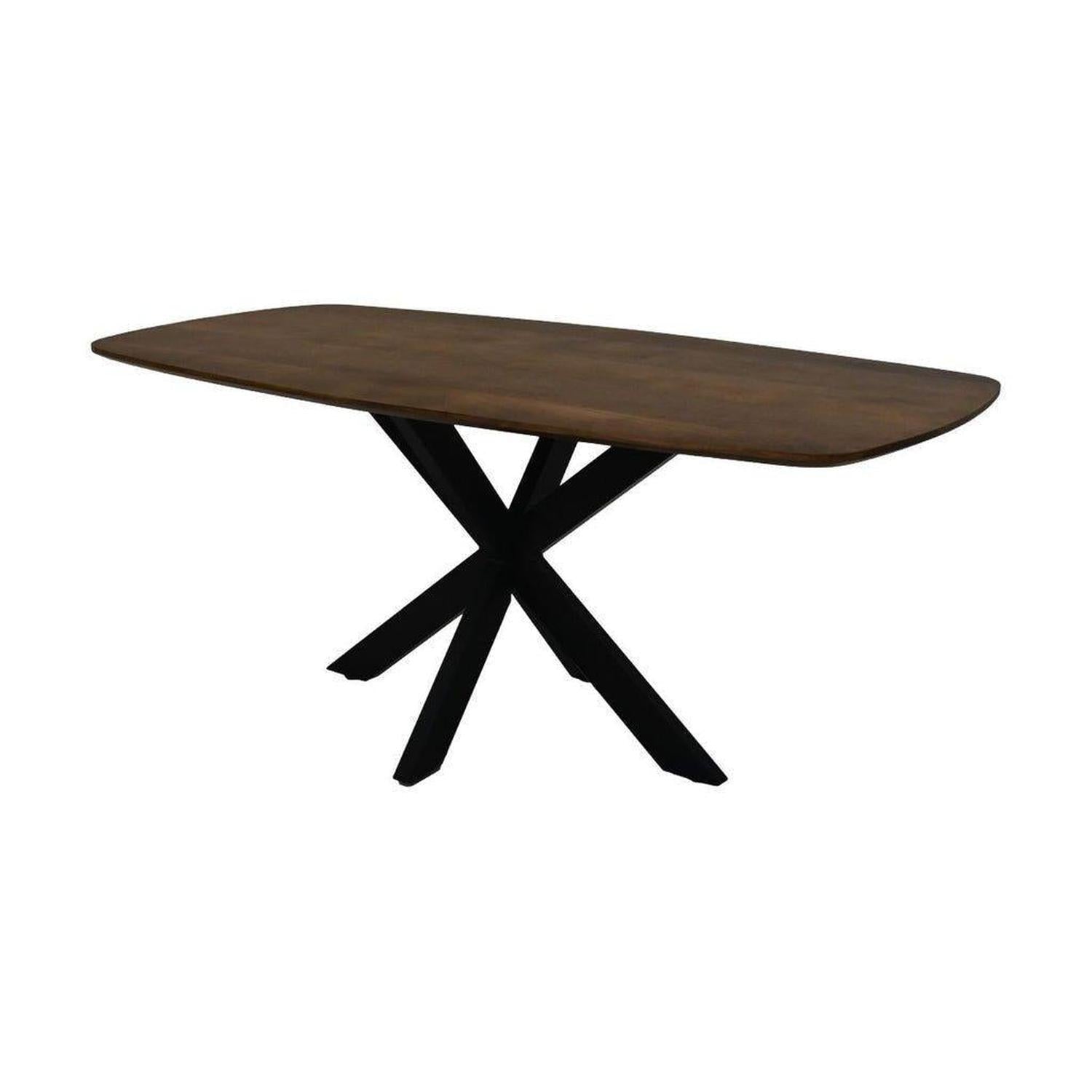 Esstisch Dänisch 220*110cm - Natur/Schwarz8720956601008Esstisch Oval