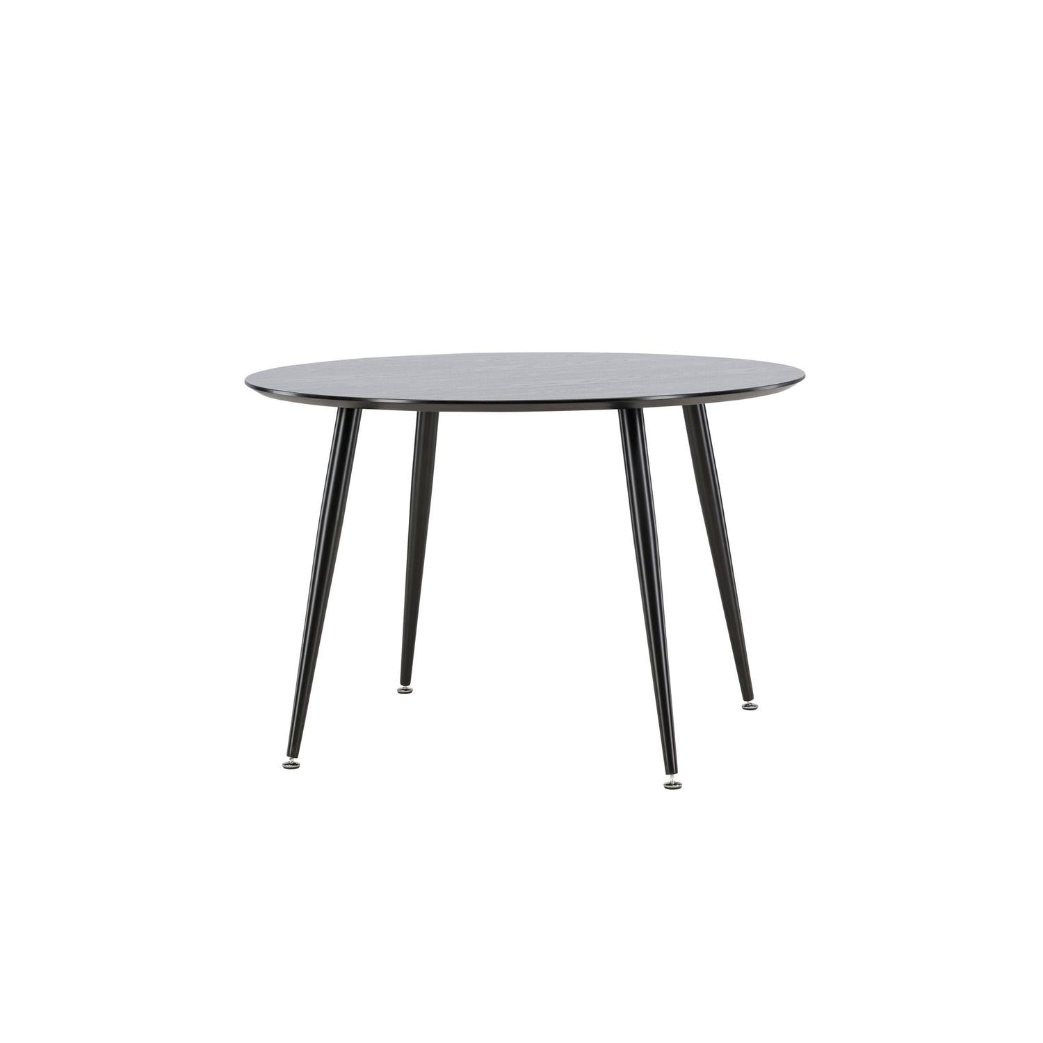 Esstisch Dipp Ø115cm - Schwarz-Esstisch Rund-Venture Home-le canapé