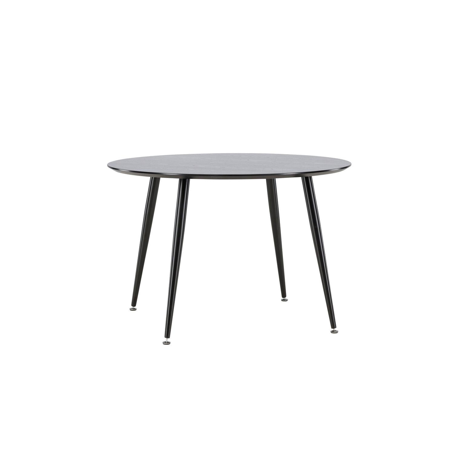 Esstisch Dipp Ø115cm - Schwarz-Esstisch Rund-Venture Home-le canapé