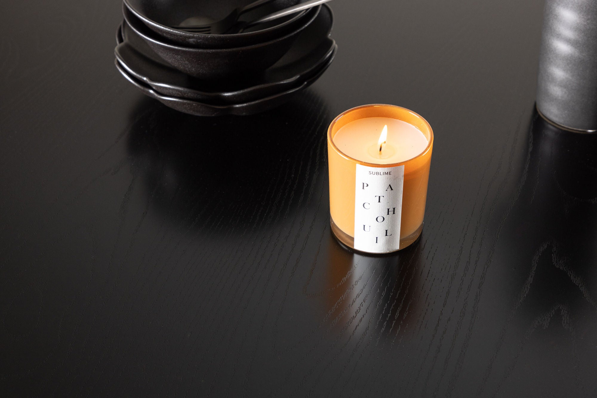 Esstisch Dipp Ø115cm - Schwarz-Esstisch Rund-Venture Home-le canapé