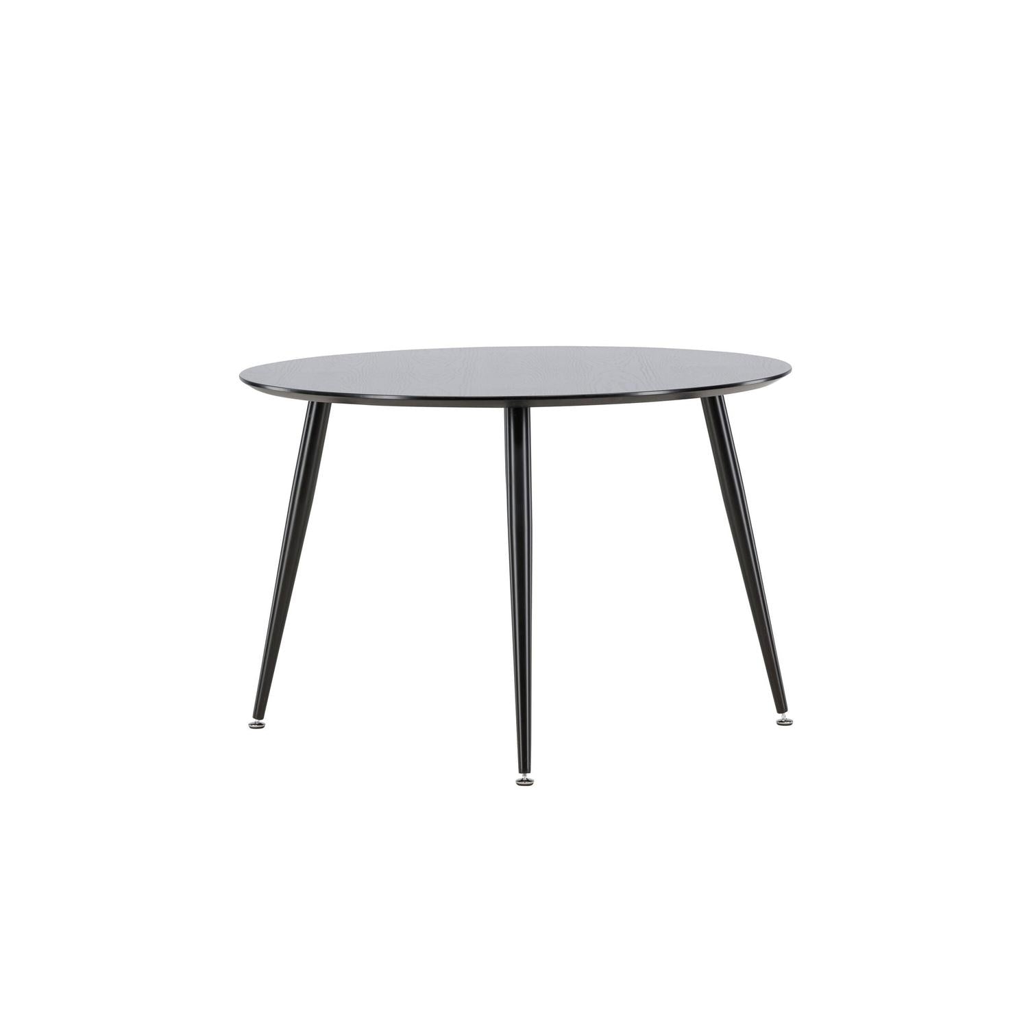 Esstisch Dipp Ø115cm - Schwarz-Esstisch Rund-Venture Home-le canapé