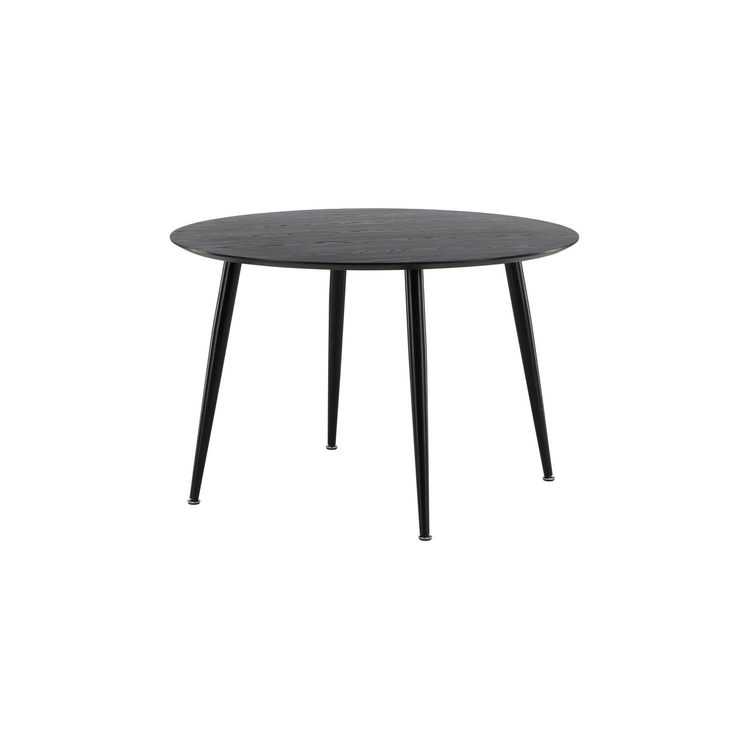 Esstisch Dipp Ø115cm - Schwarz-Esstisch Rund-Venture Home-le canapé