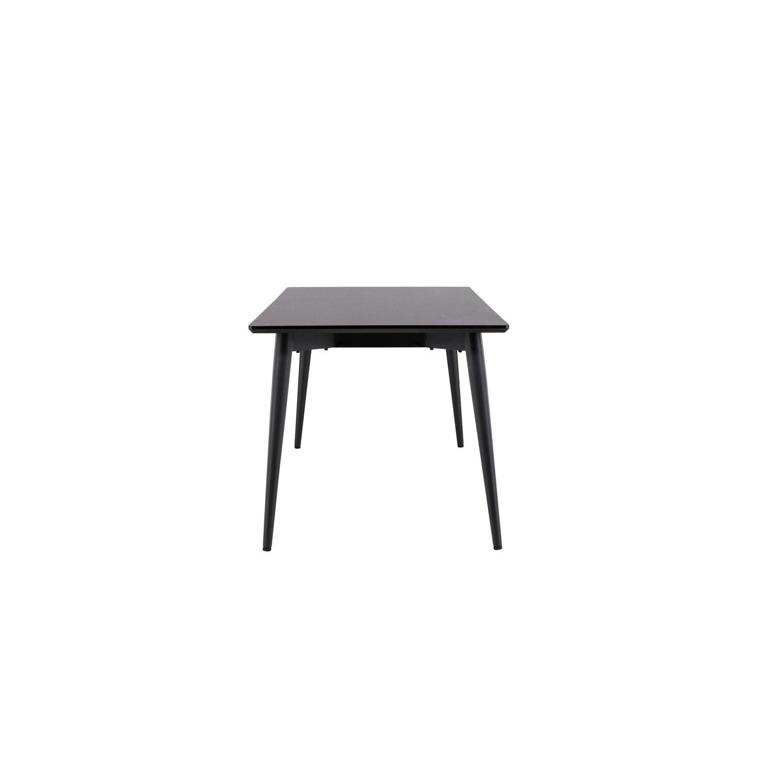 Esstisch Ellis 230*85cm - Schwarz-Esstisch Rechteckig-Venture Home-le canapé