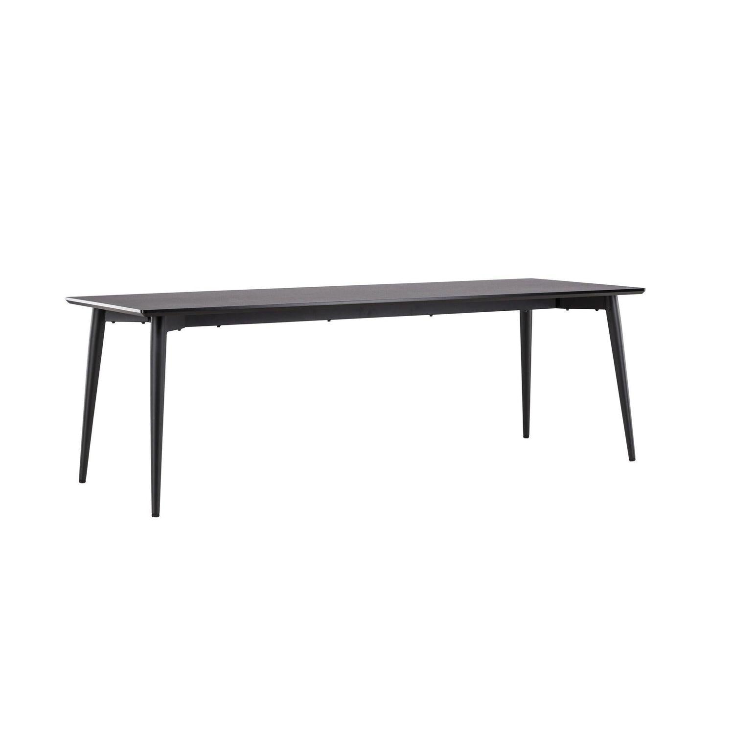 Esstisch Ellis 230*85cm - Schwarz-Esstisch Rechteckig-Venture Home-le canapé