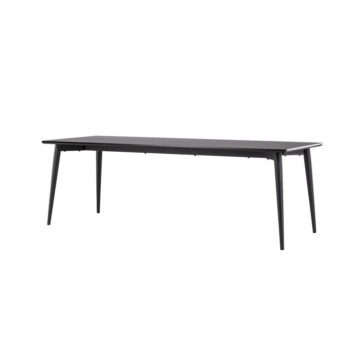 Esstisch Ellis 230*85cm - Schwarz-Esstisch Rechteckig-Venture Home-le canapé