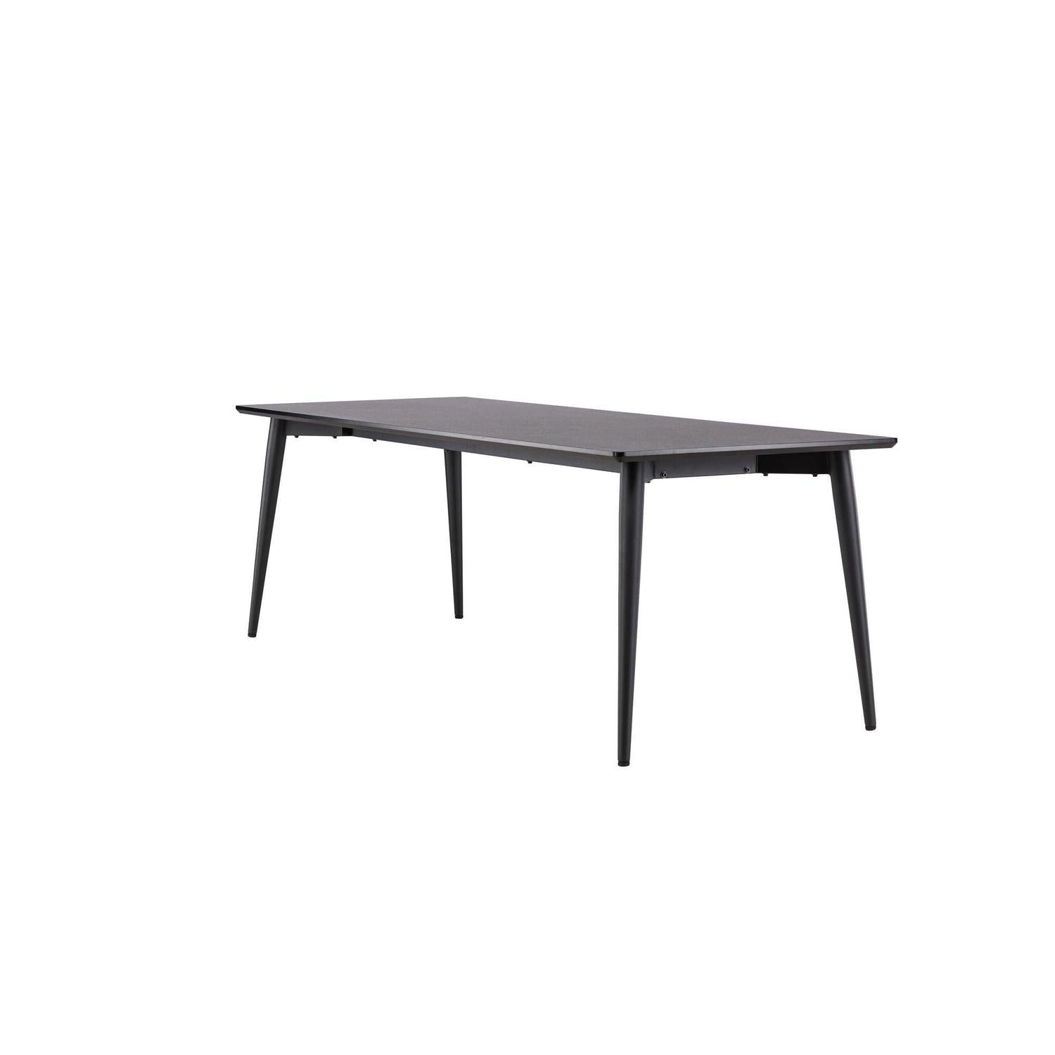 Esstisch Ellis 230*85cm - Schwarz-Esstisch Rechteckig-Venture Home-le canapé