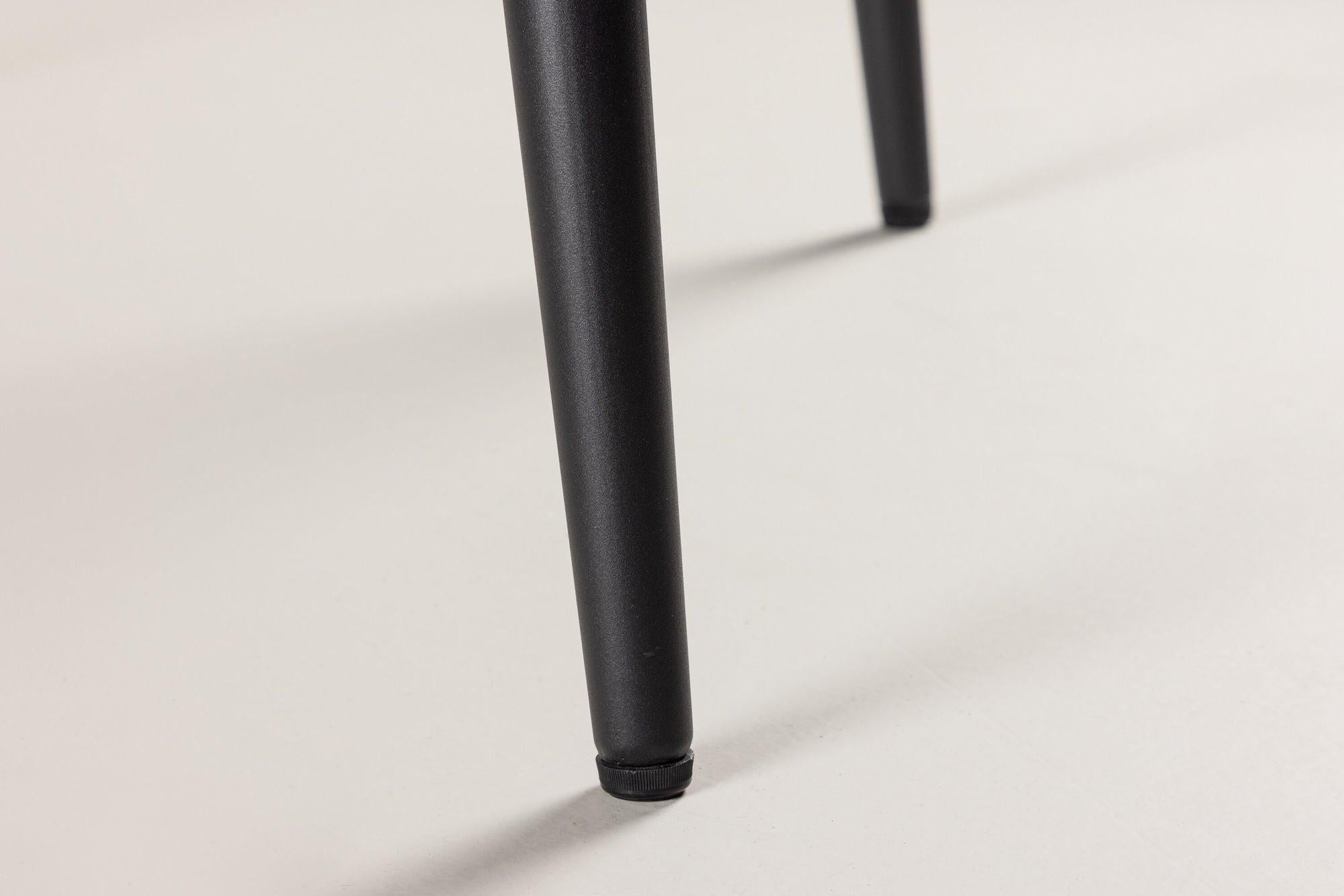 Esstisch Ellis 230*85cm - Schwarz-Esstisch Rechteckig-Venture Home-le canapé