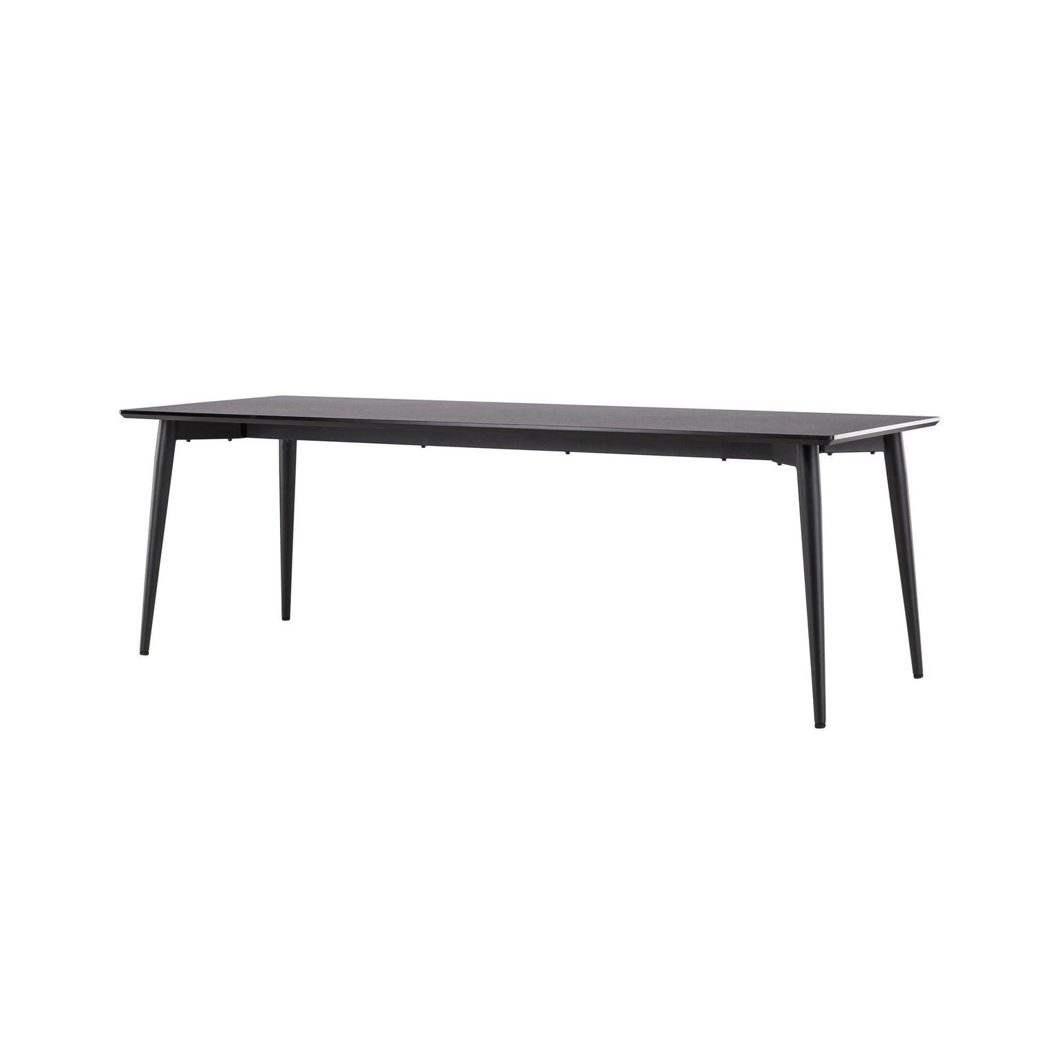 Esstisch Ellis 230*85cm - Schwarz-Esstisch Rechteckig-Venture Home-le canapé