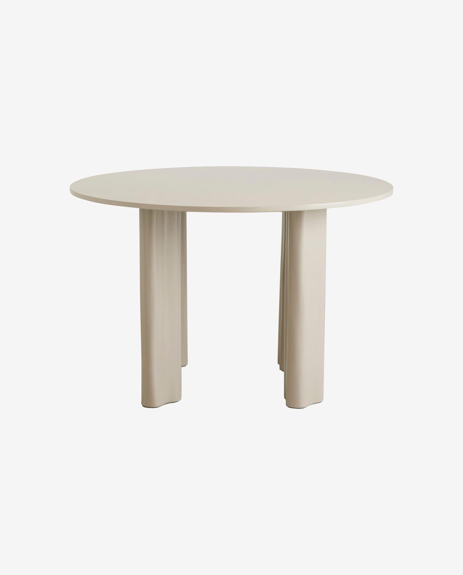 Esstisch ENVO Ø120cm - Beige-Esstische Rund-Nordal A/S-le canapé