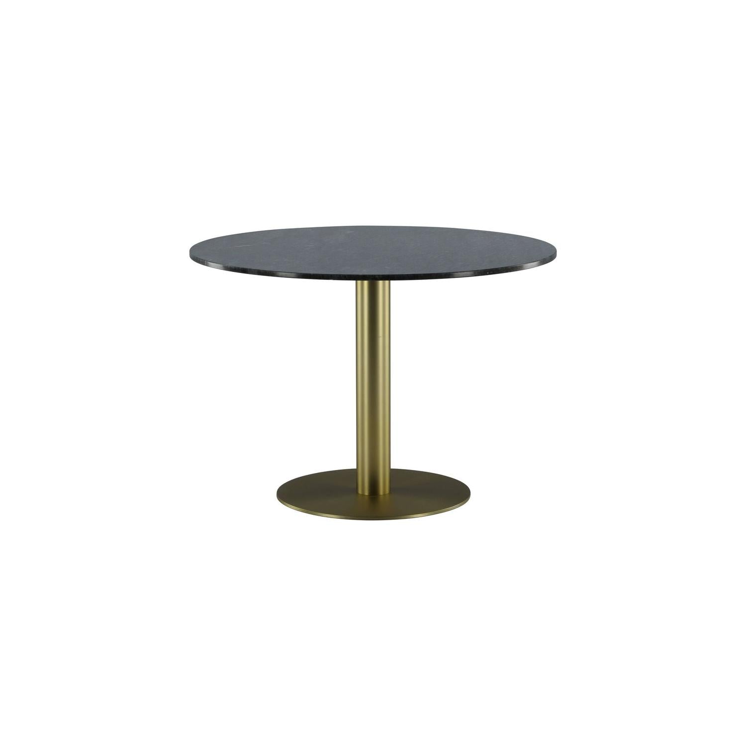 Esstisch Estelle Ø106cm - Dunkelgrau Marmor-Esstisch Rund-Venture Home-le canapé