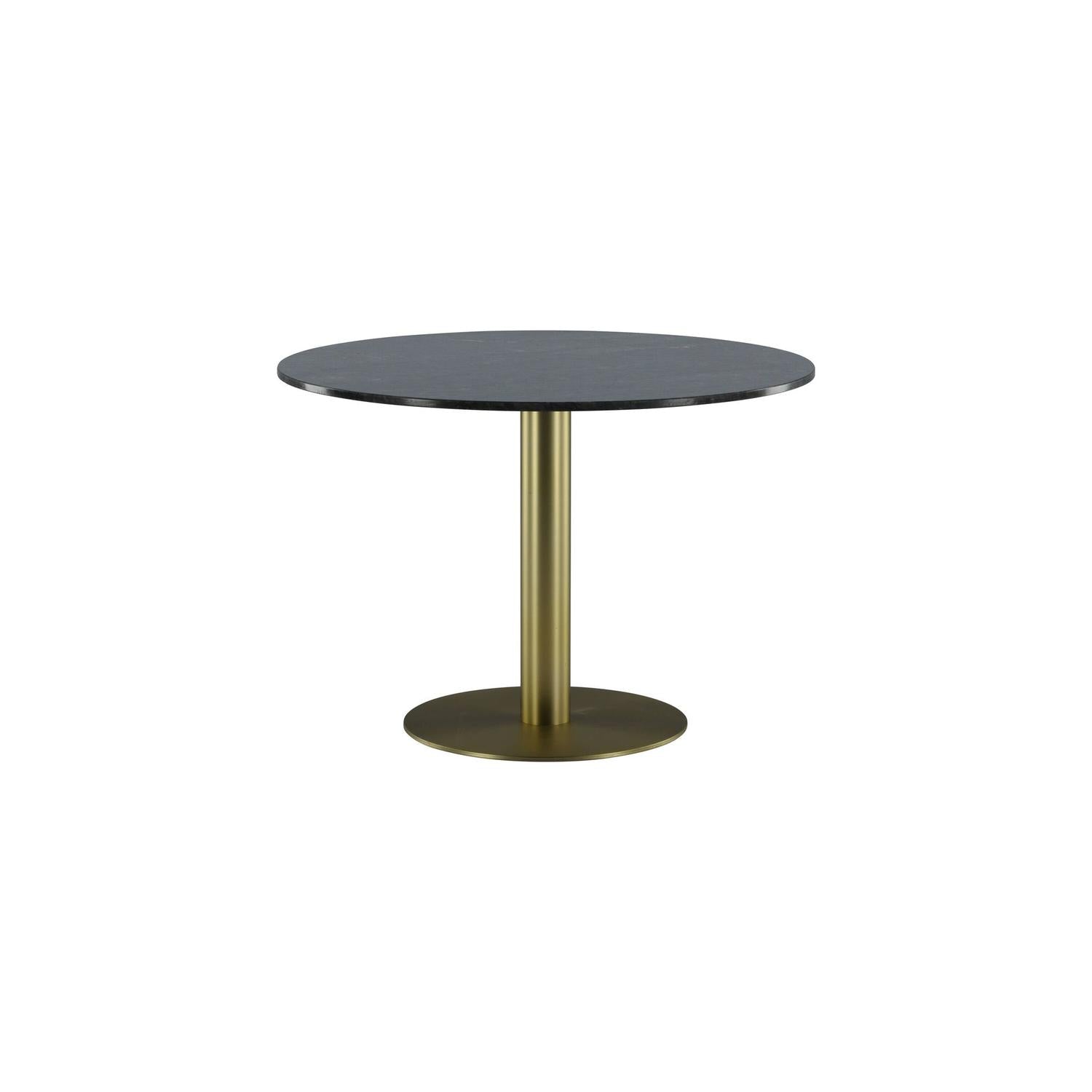 Esstisch Estelle Ø106cm - Dunkelgrau Marmor-Esstische Rund-Venture Home-le canapé