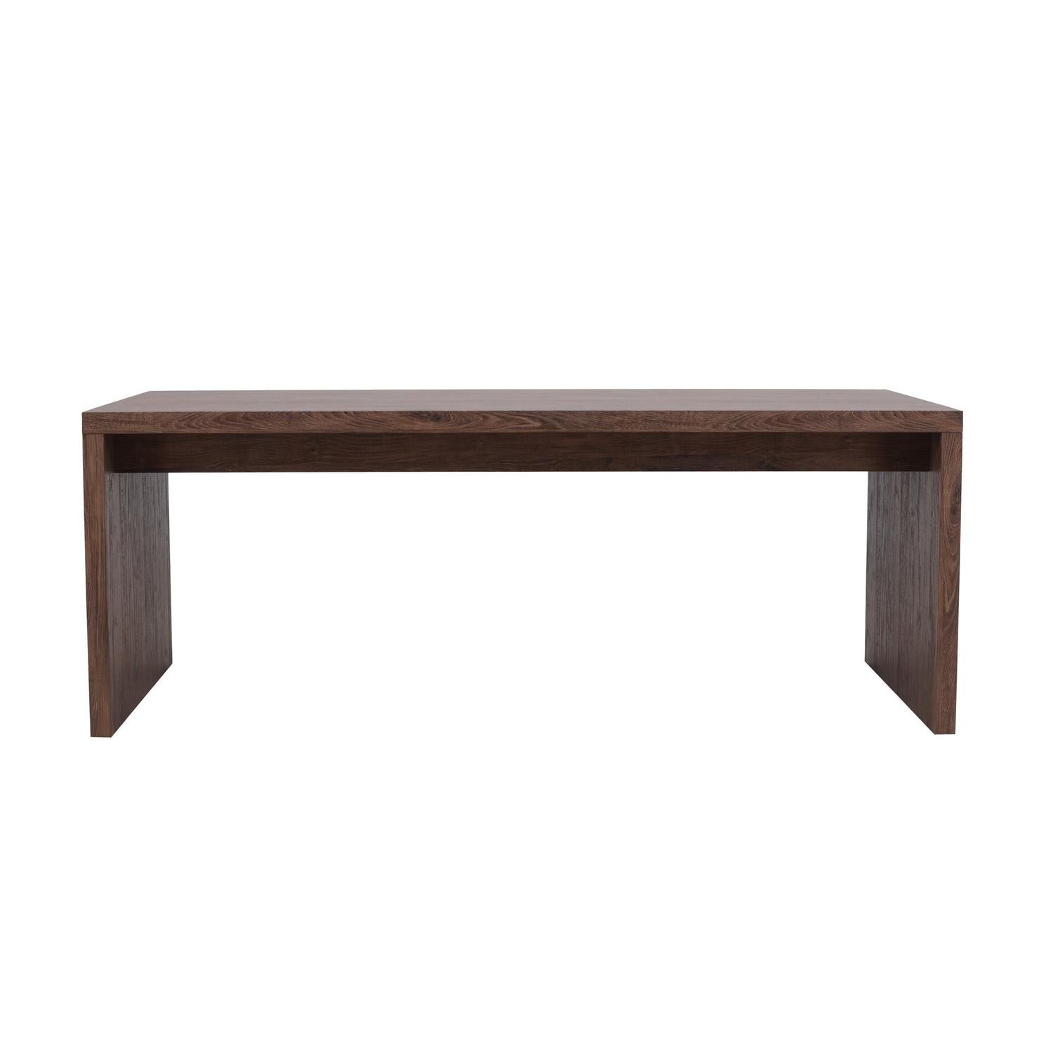 Esstisch Evone 200cm - Dunkelbraun-Esstisch Rechteckig-Venture Home-le canapé