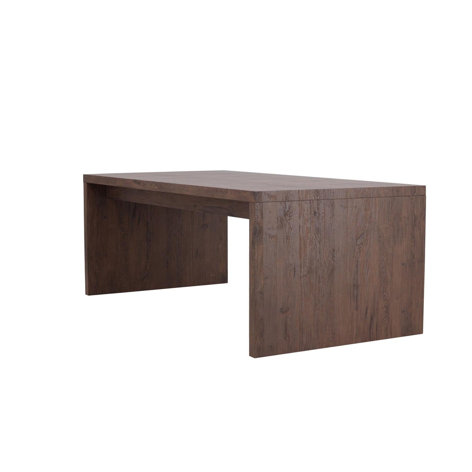 Esstisch Evone 200cm - Dunkelbraun-Esstische Rechteckig-Venture Home-le canapé