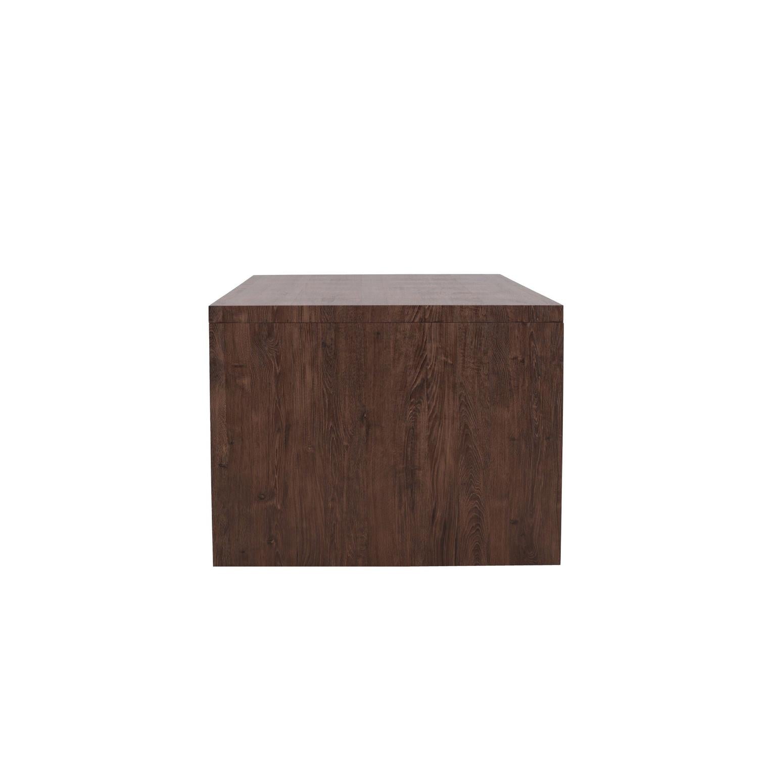 Esstisch Evone 200cm - Dunkelbraun-Esstische Rechteckig-Venture Home-le canapé