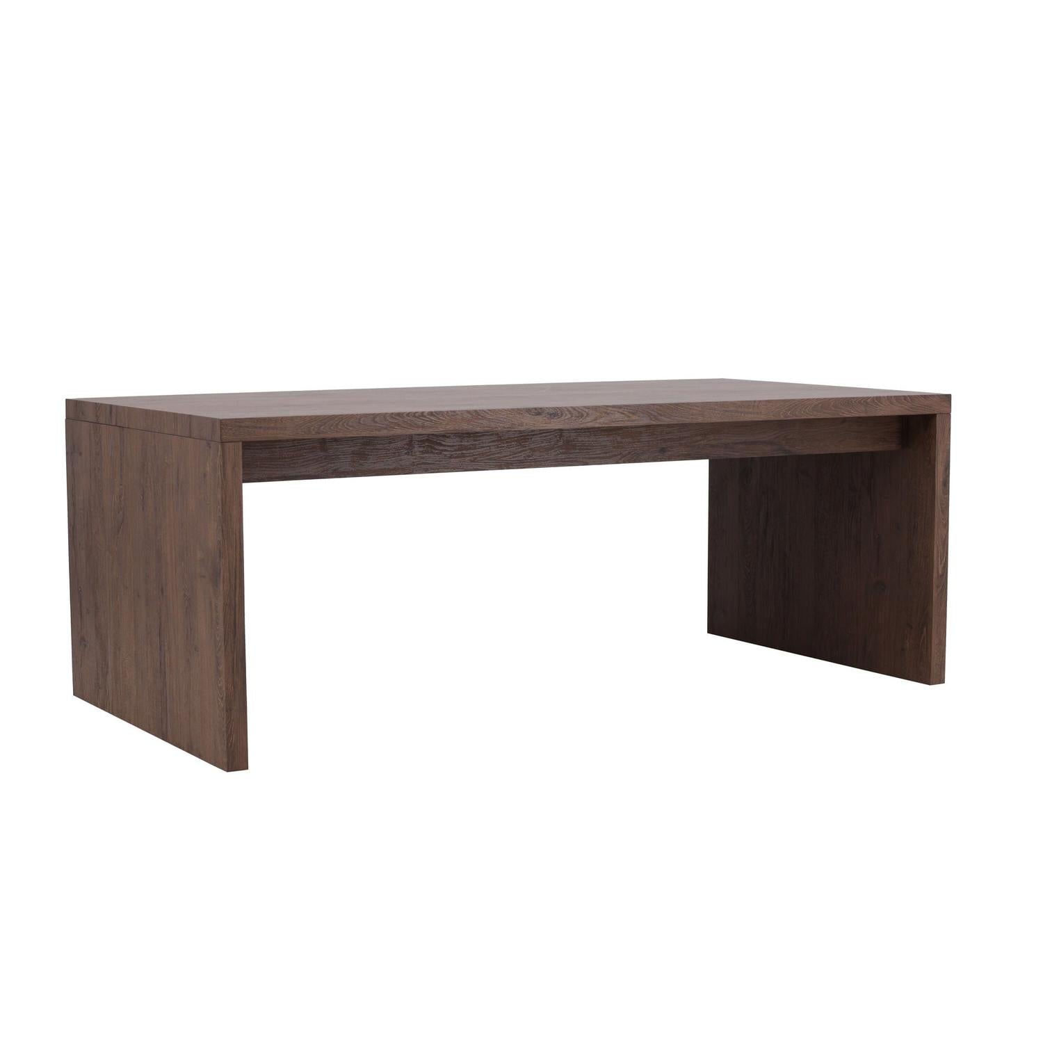 Esstisch Evone 200cm - Dunkelbraun-Esstische Rechteckig-Venture Home-le canapé