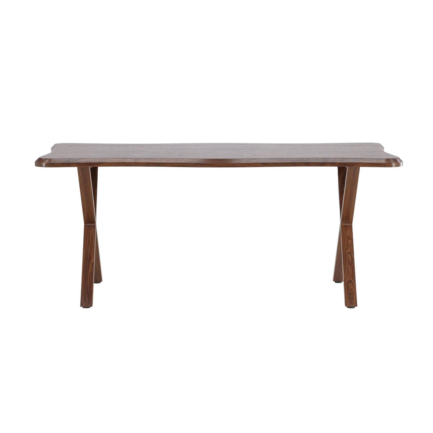 Esstisch Fiona 180*90cm - Braun-Essgruppe Rechteckig-Venture Home-le canapé