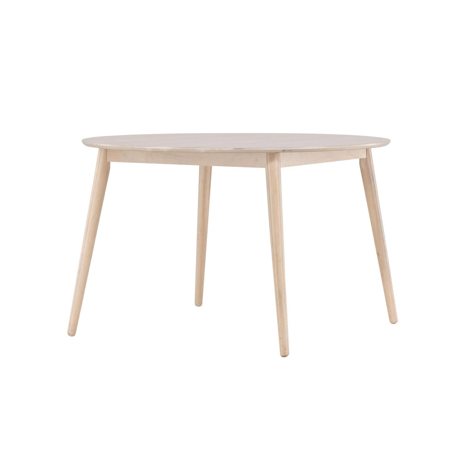 Esstisch Flora Ø120cm - Cremeweiß-Esstische Rund-Venture Home-le canapé