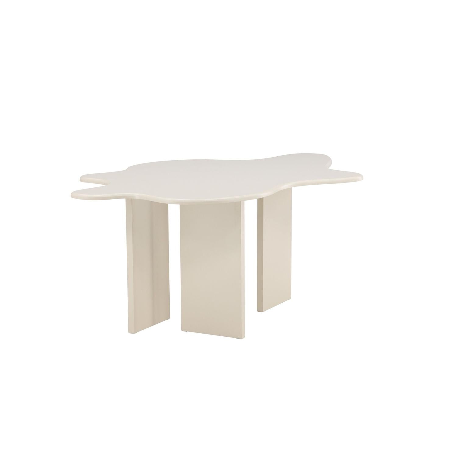 Esstisch Flower 190*123cm - Beige-Esstisch Oval-Vind-le canapé