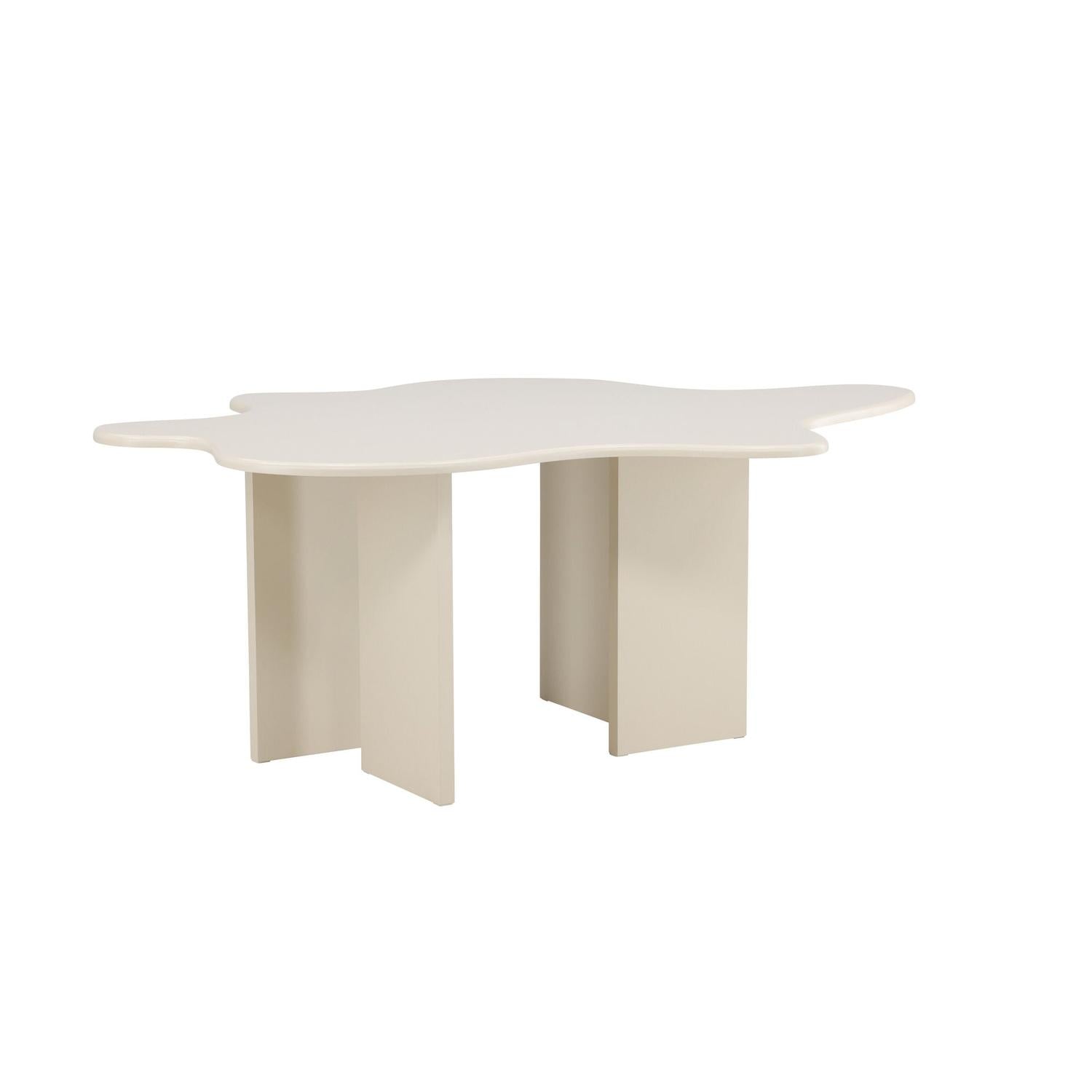 Esstisch Flower 190*123cm - Beige-Esstische Oval-Vind-le canapé