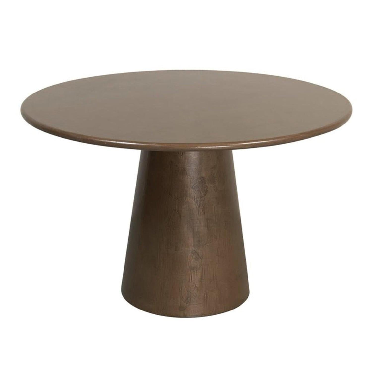 Esstisch Forge Ø120cm - Messing-Esstisch Rund-Pole To Pole-le canapé