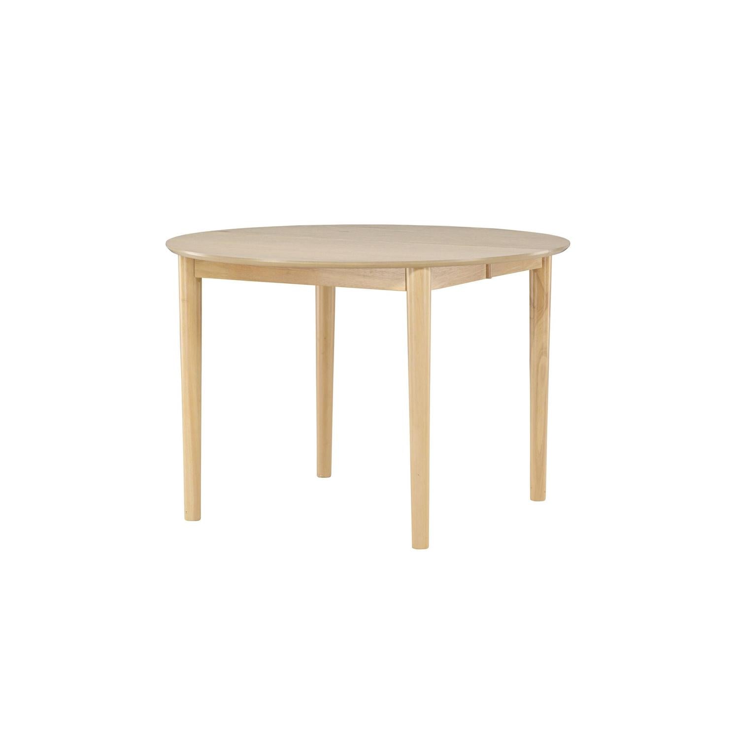 Esstisch Gilda ausziehbar Ø110-150cm - Cremeweiß-Esstische ausziehbar-Venture Home-le canapé