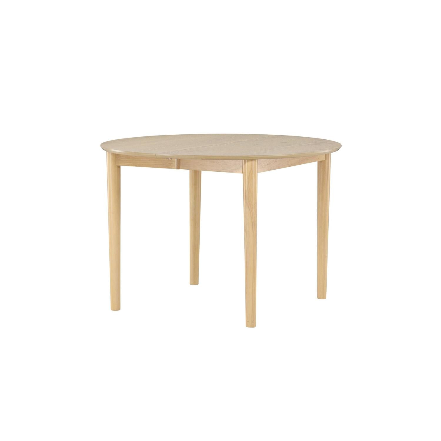 Esstisch Gilda ausziehbar Ø110-150cm - Cremeweiß-Esstische ausziehbar-Venture Home-le canapé