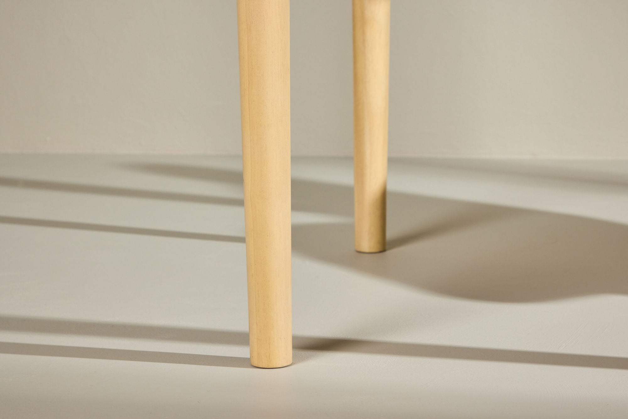 Esstisch Gilda ausziehbar Ø110-150cm - Cremeweiß-Esstische ausziehbar-Venture Home-le canapé