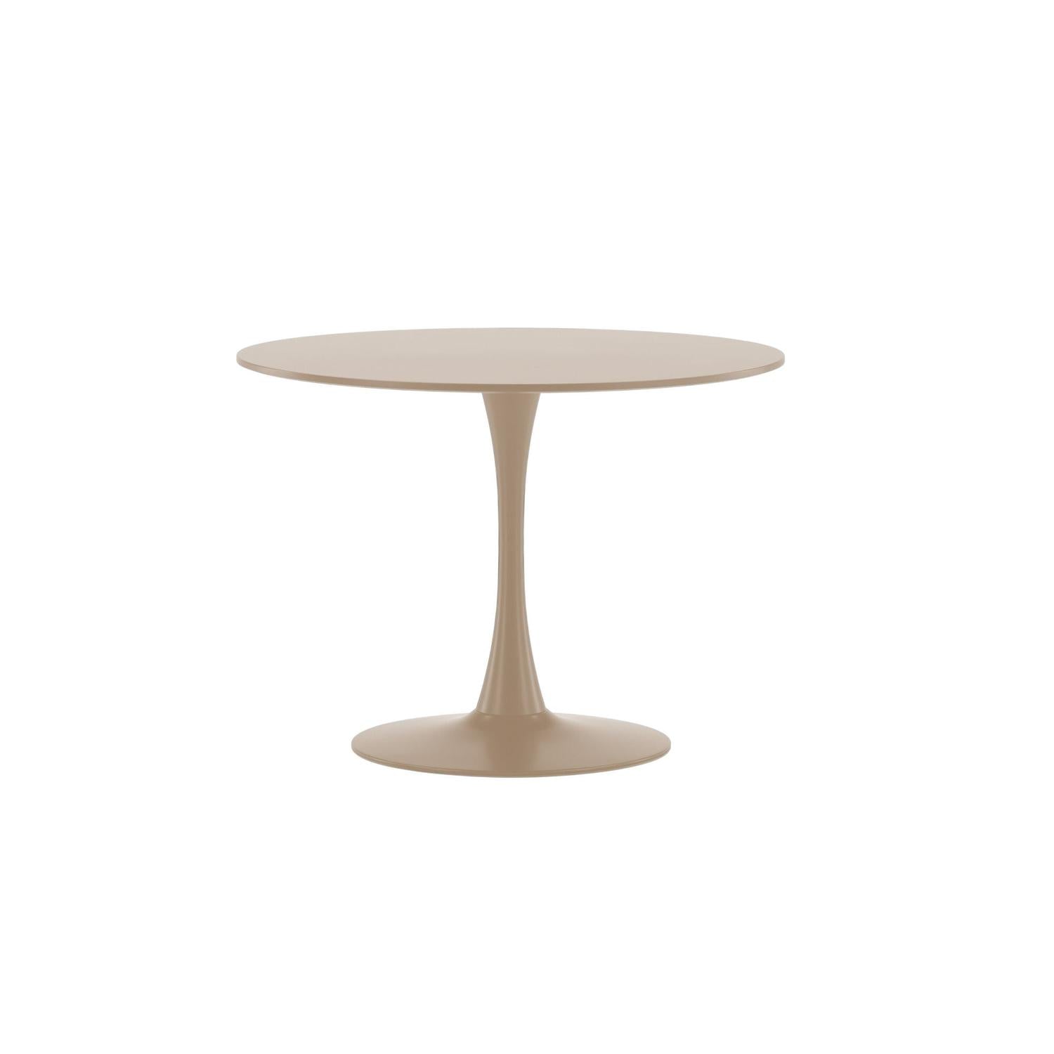 Esstisch Glade Ø100cm - Beige-Esstisch Rund-Venture Home-le canapé