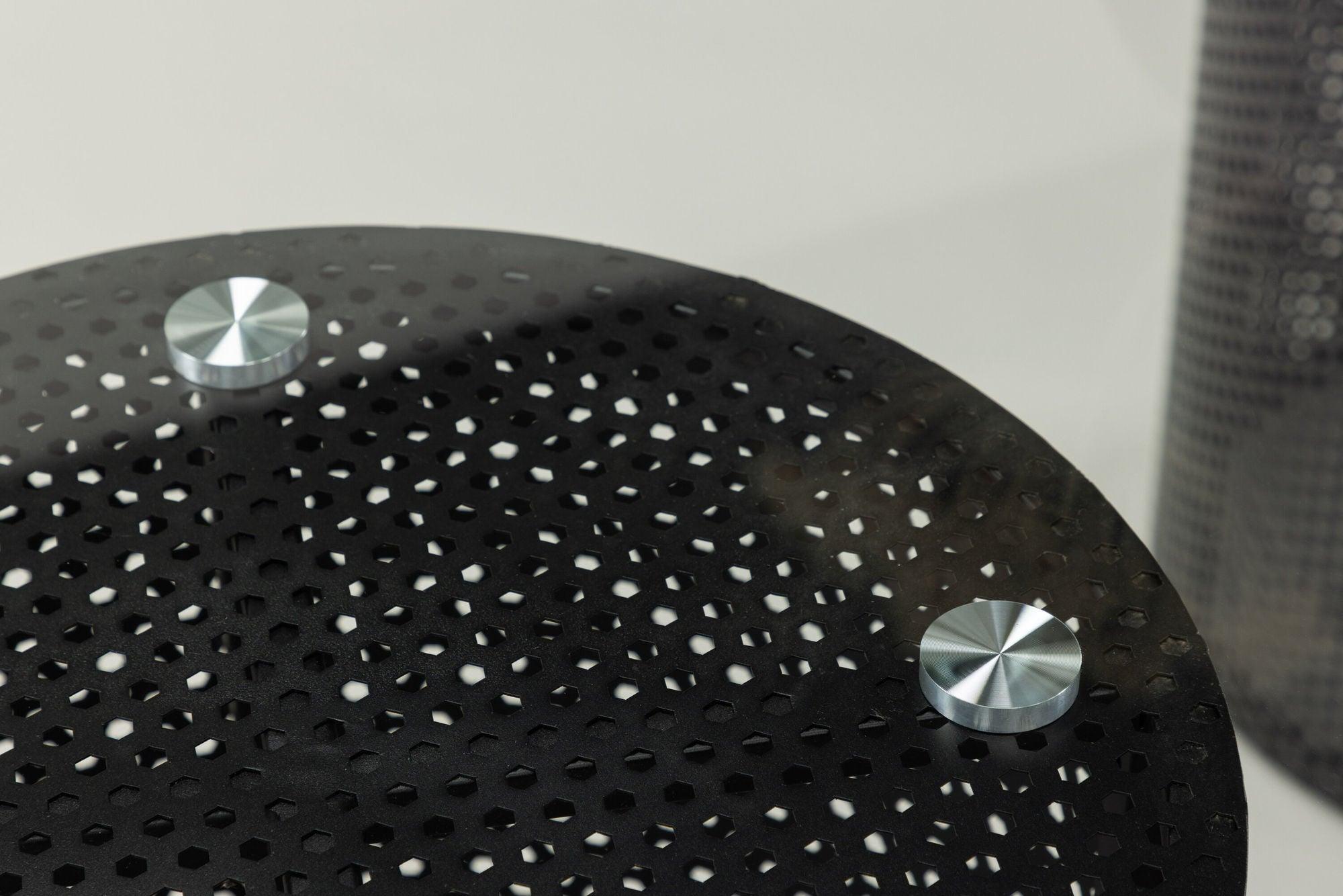Esstisch Glasgow x Josefin Lustig 200*100cm - Schwarz / GlasEsstisch Oval